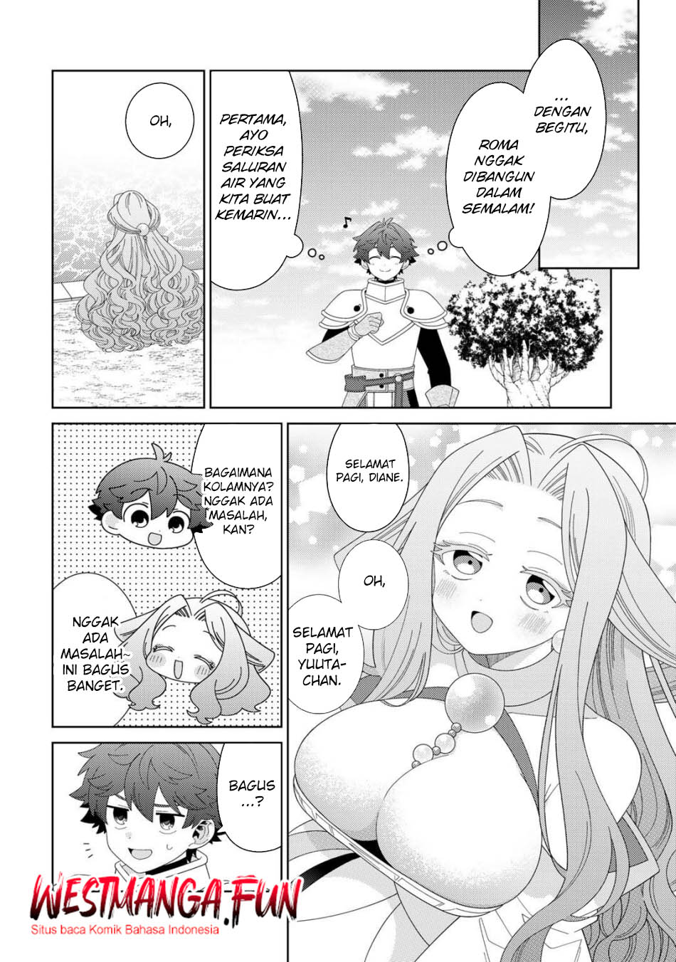 Seirei-tachi no Rakuen to Risou no Isekai Seikatsu Chapter 70 - halaman 3