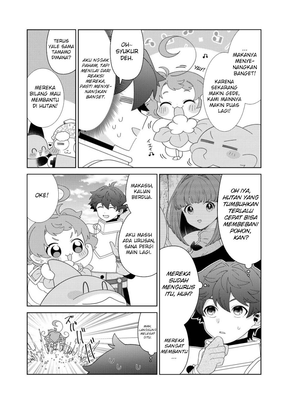 Seirei-tachi no Rakuen to Risou no Isekai Seikatsu Chapter 70 - halaman 7
