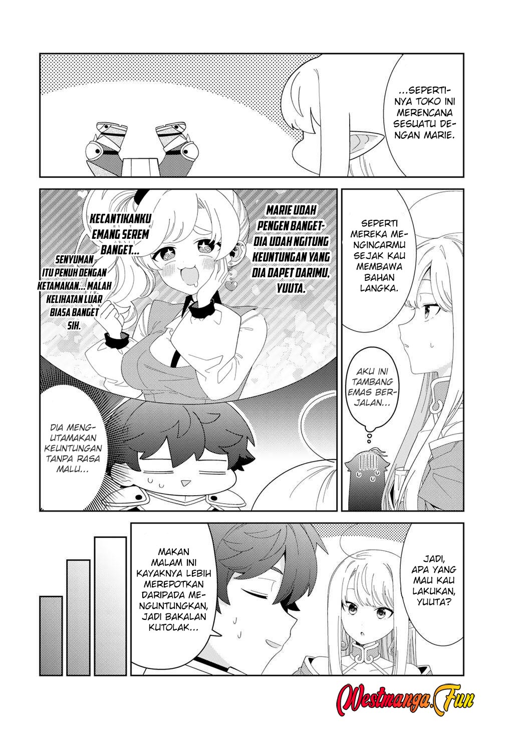 Seirei-tachi no Rakuen to Risou no Isekai Seikatsu Chapter 72 - halaman 3