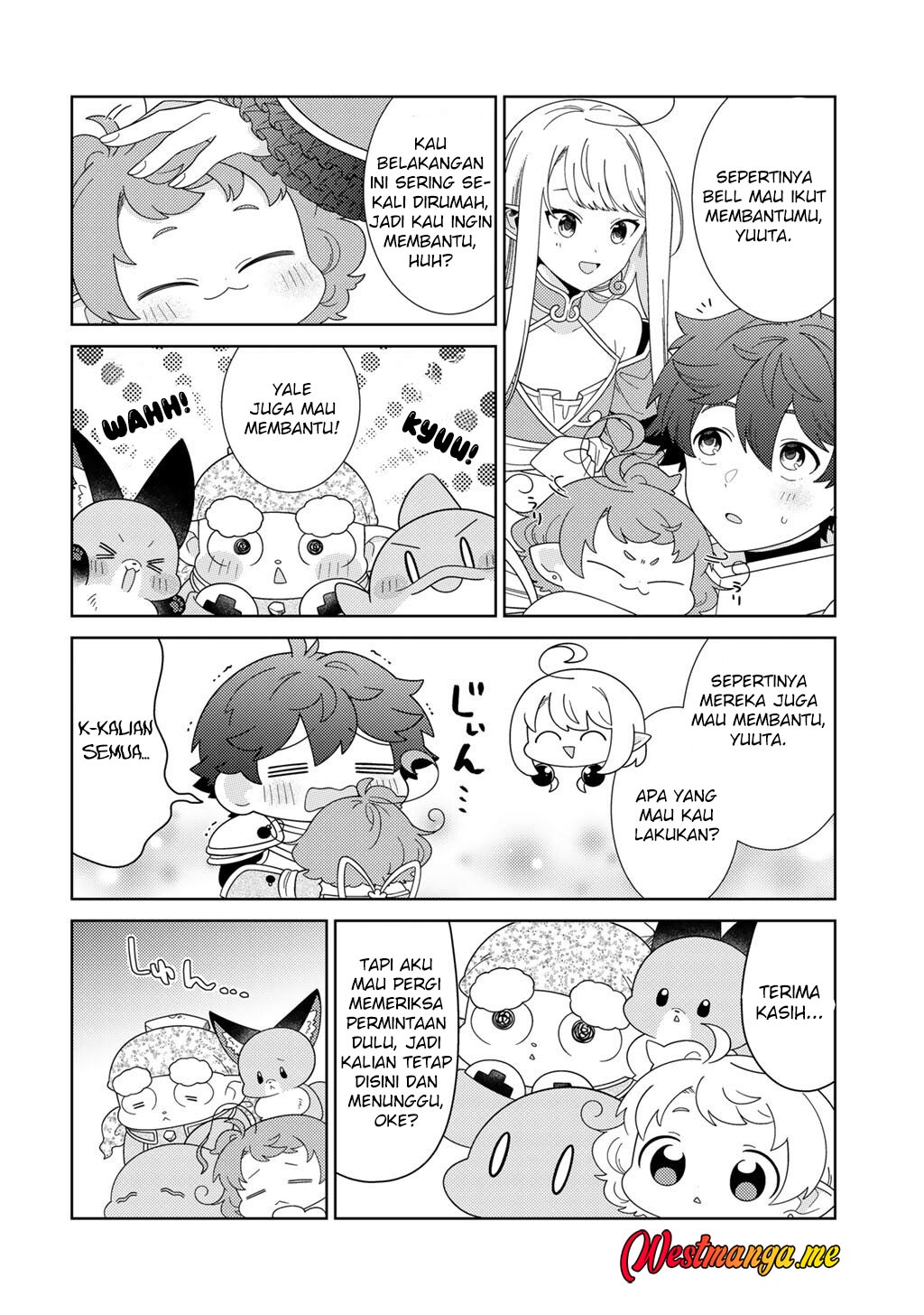 Seirei-tachi no Rakuen to Risou no Isekai Seikatsu Chapter 73 - halaman 10