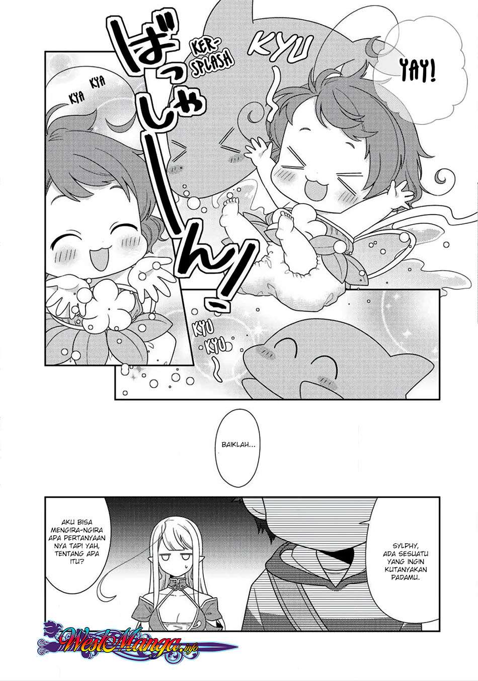 Seirei-tachi no Rakuen to Risou no Isekai Seikatsu Chapter 9 - halaman 7