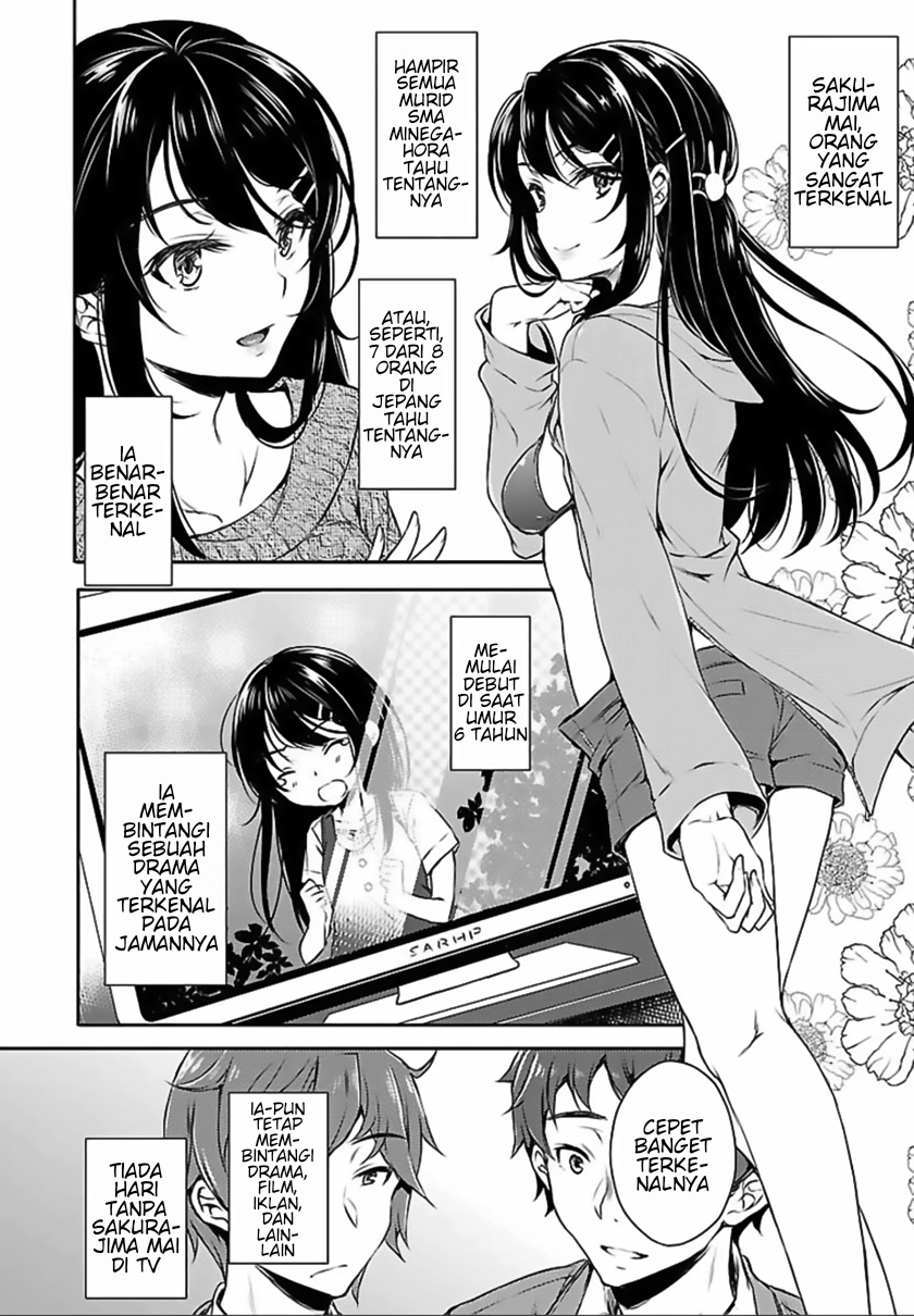 Seishun Buta Yarou wa Bunny Girl Senpai no Yume wo Minai Chapter 1 - halaman 14