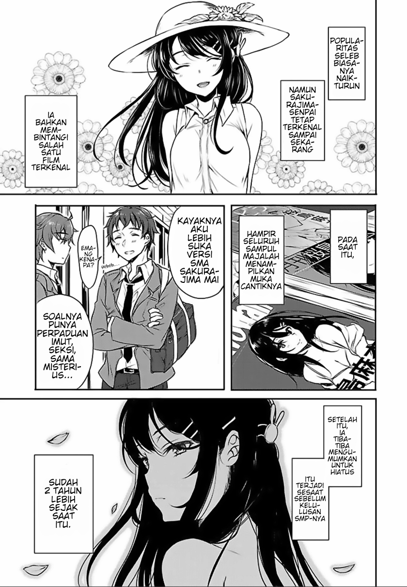 Seishun Buta Yarou wa Bunny Girl Senpai no Yume wo Minai Chapter 1 - halaman 15