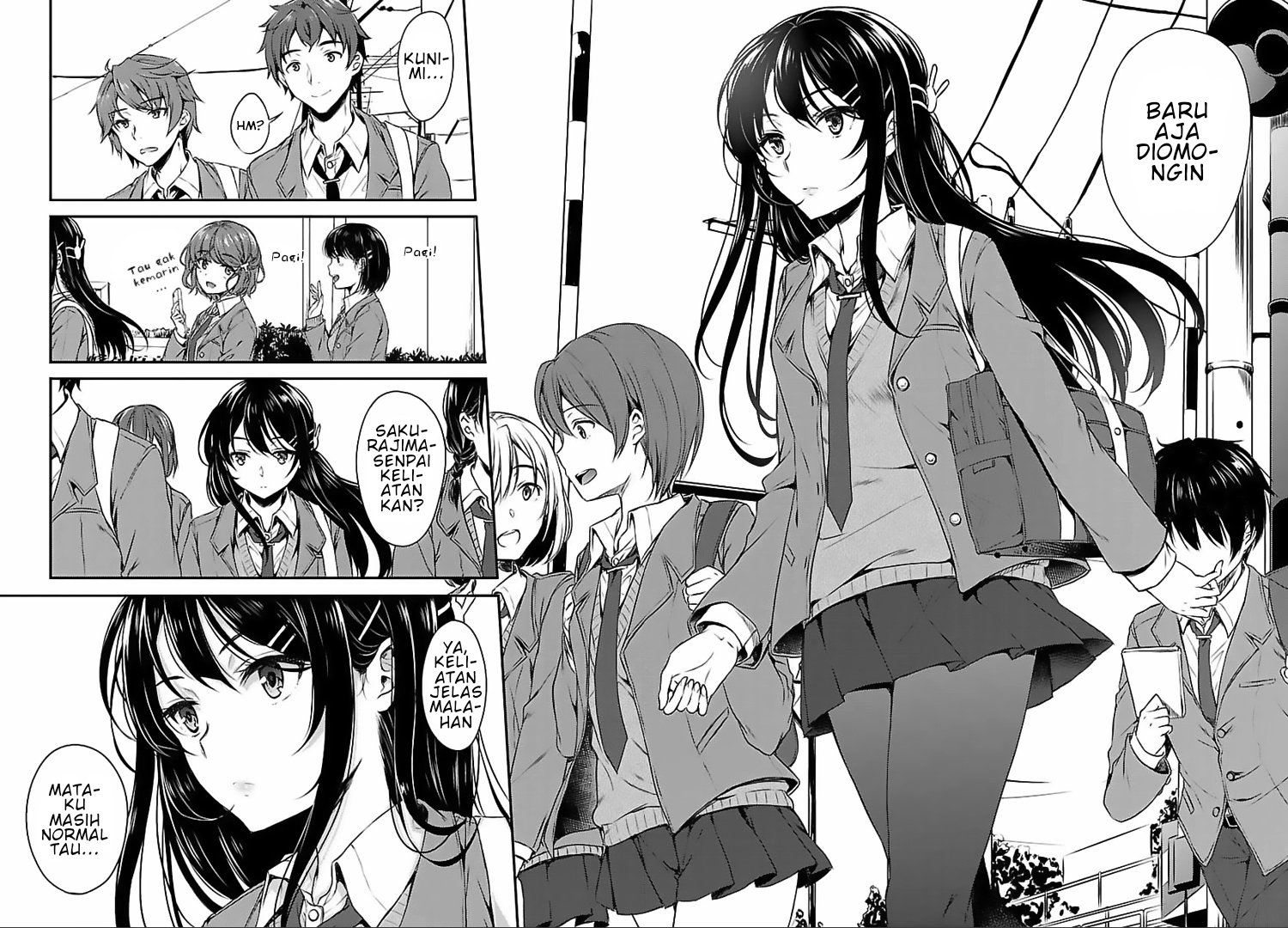Seishun Buta Yarou wa Bunny Girl Senpai no Yume wo Minai Chapter 1 - halaman 18