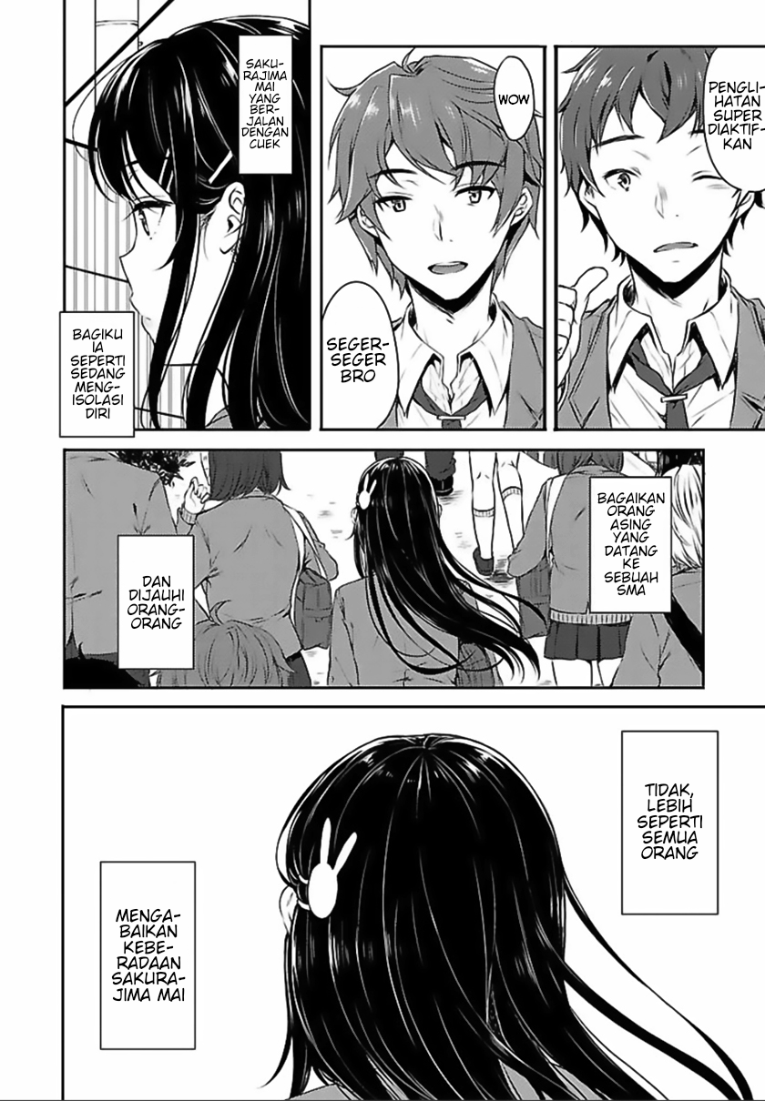 Seishun Buta Yarou wa Bunny Girl Senpai no Yume wo Minai Chapter 1 - halaman 19