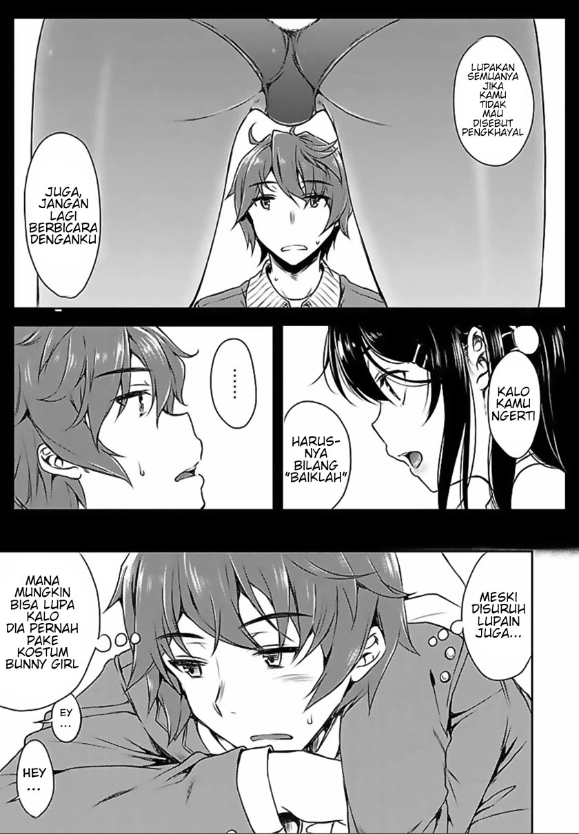 Seishun Buta Yarou wa Bunny Girl Senpai no Yume wo Minai Chapter 1 - halaman 22