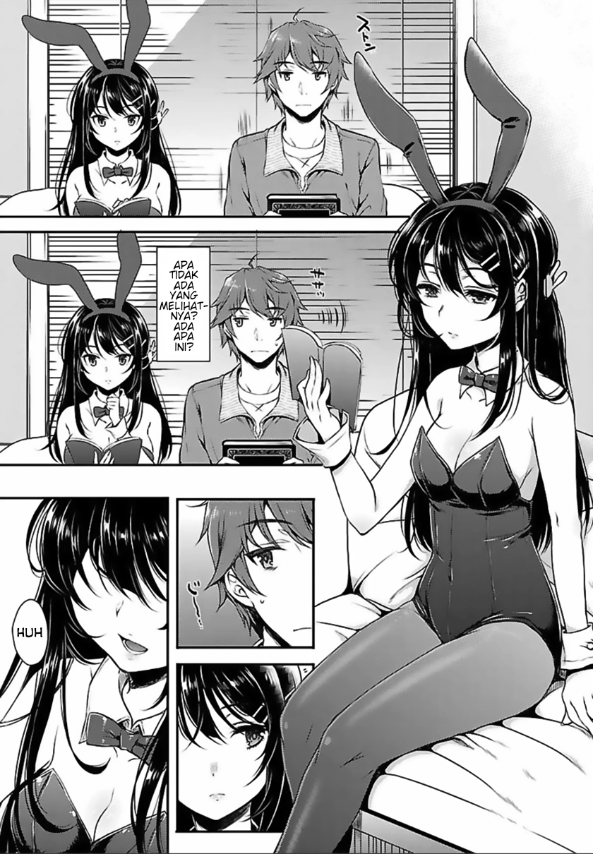 Seishun Buta Yarou wa Bunny Girl Senpai no Yume wo Minai Chapter 1 - halaman 5