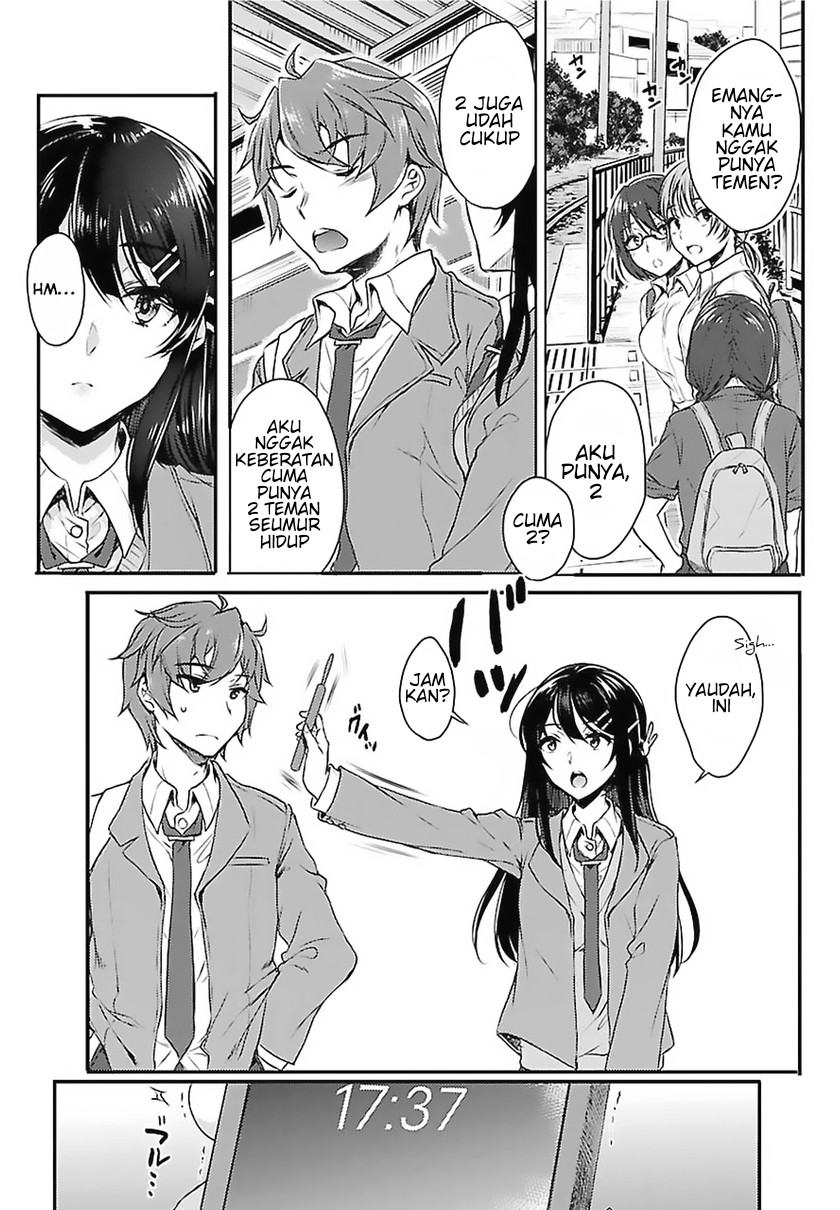 Seishun Buta Yarou wa Bunny Girl Senpai no Yume wo Minai Chapter 2 - halaman 10