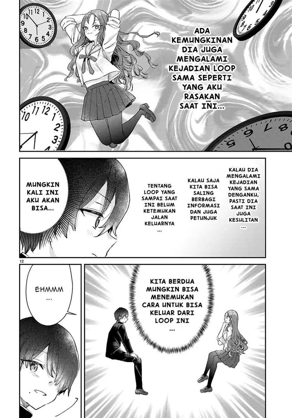 Seishun wa Sankakkei no Loop Chapter 3 - halaman 13