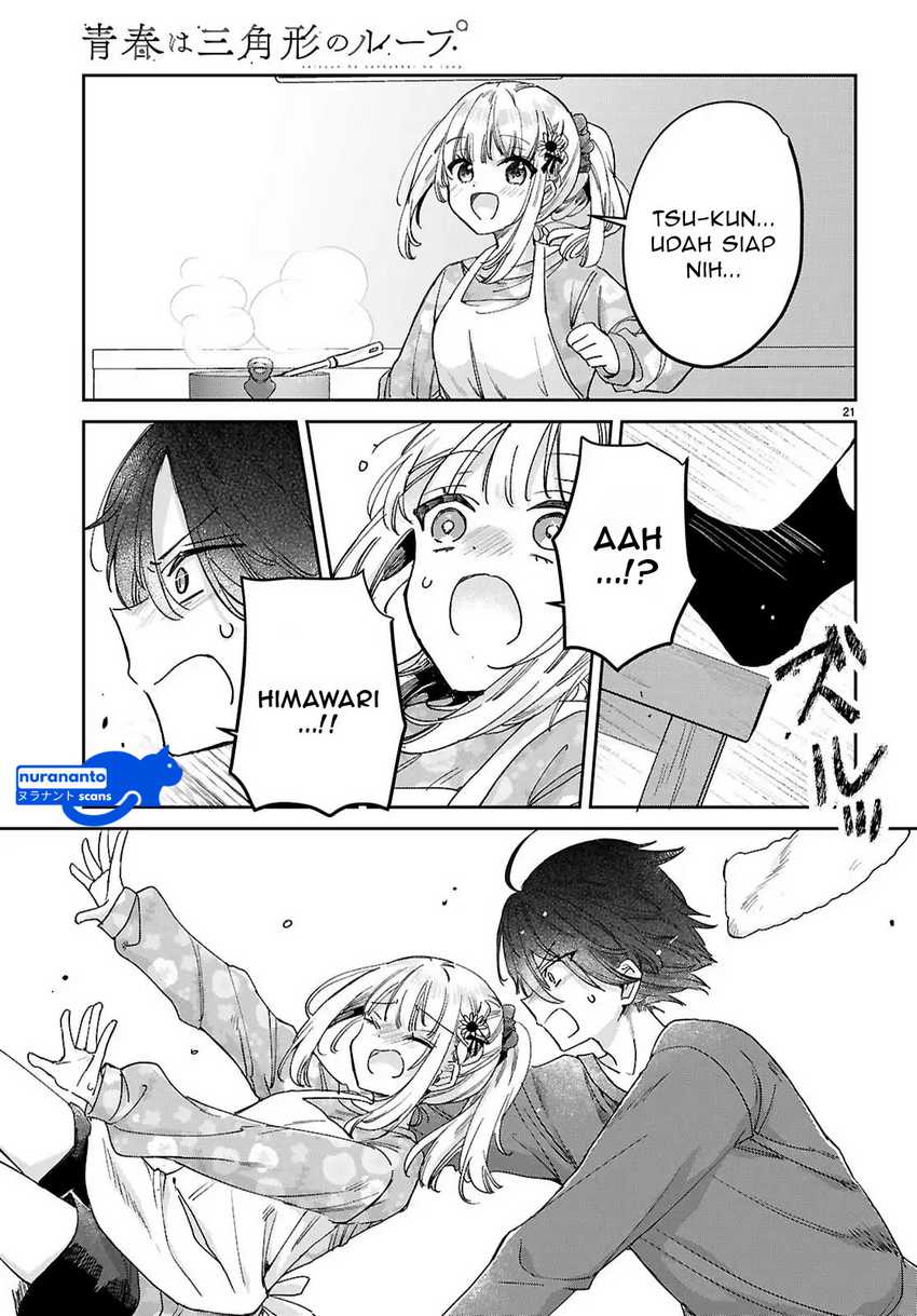 Seishun wa Sankakkei no Loop Chapter 4 - halaman 22