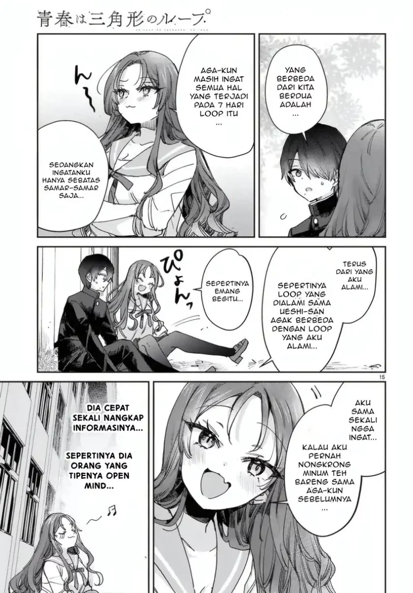 Seishun wa Sankakkei no Loop Chapter 8 - halaman 16