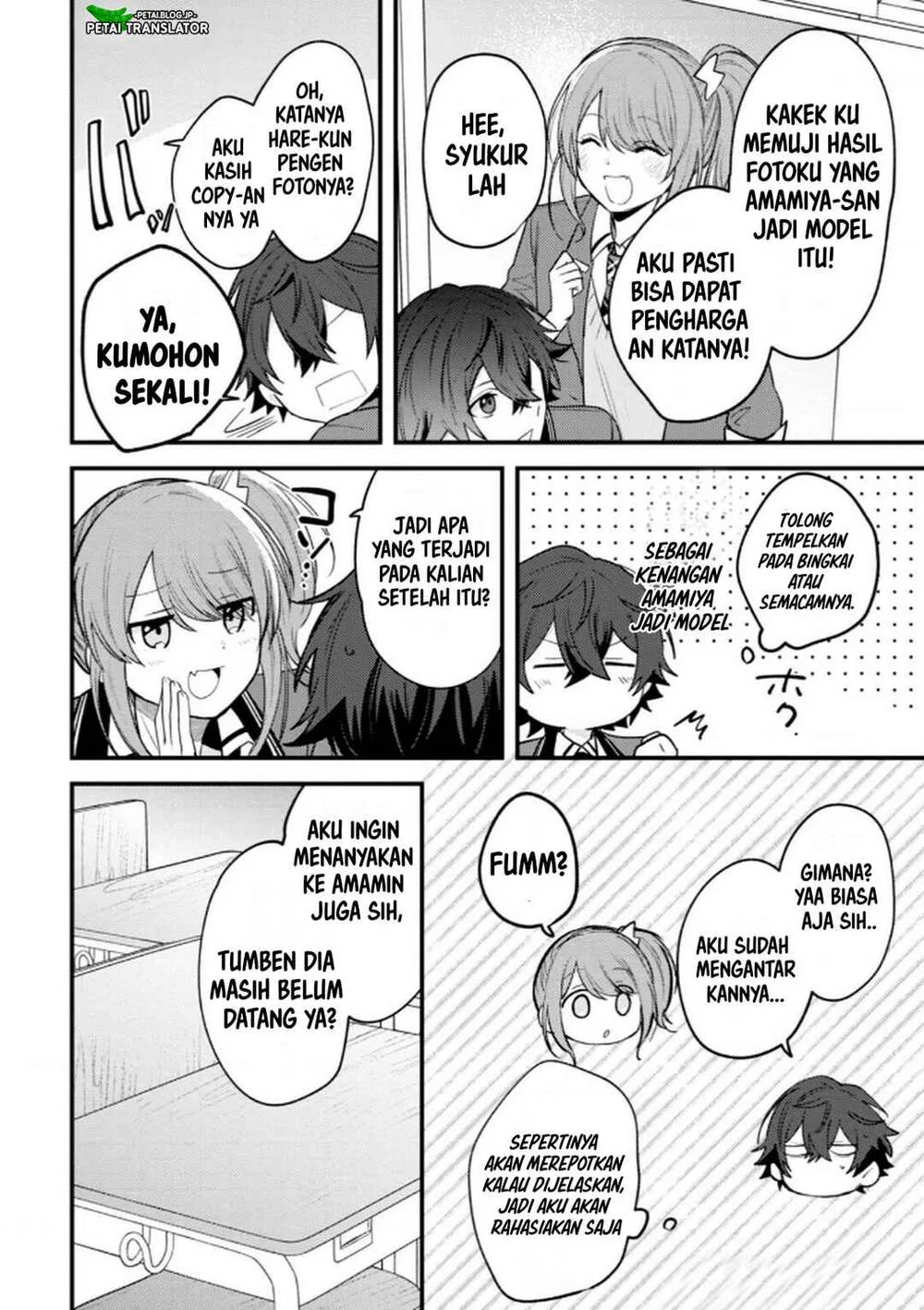 Sekai de Ichiban “Kawaii” Amamiya-san, Nibanme wa Ore. Chapter 13 - halaman 18