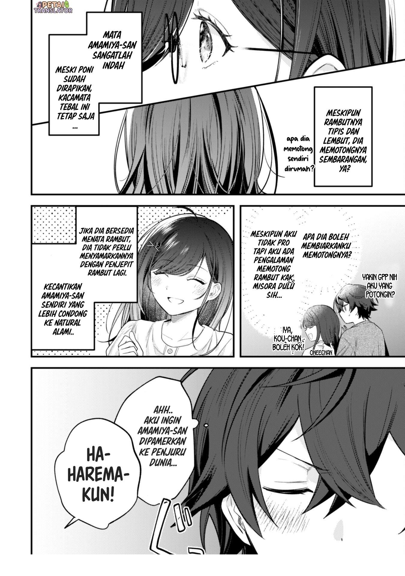 Sekai de Ichiban "Kawaii" Amamiya-san, Nibanme wa Ore. The Comic Chapter 10 - halaman 2