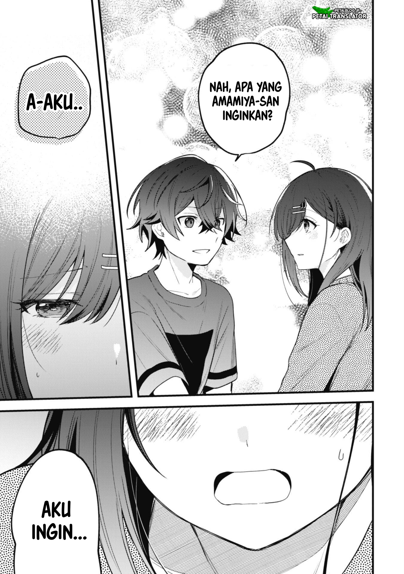 Sekai de Ichiban "Kawaii" Amamiya-san, Nibanme wa Ore. The Comic Chapter 12 - halaman 13