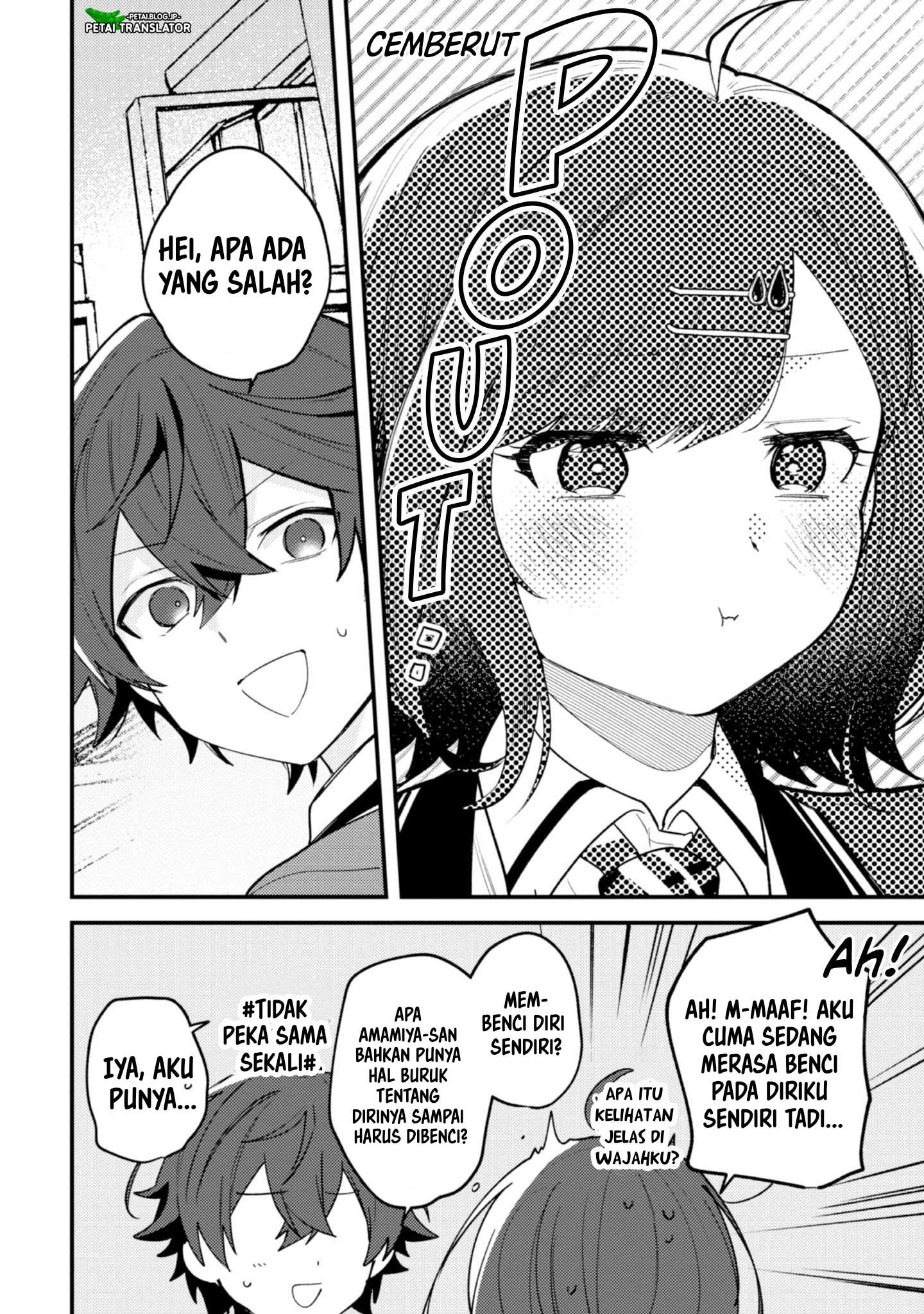 Sekai de Ichiban "Kawaii" Amamiya-san, Nibanme wa Ore. The Comic Chapter 15 - halaman 14