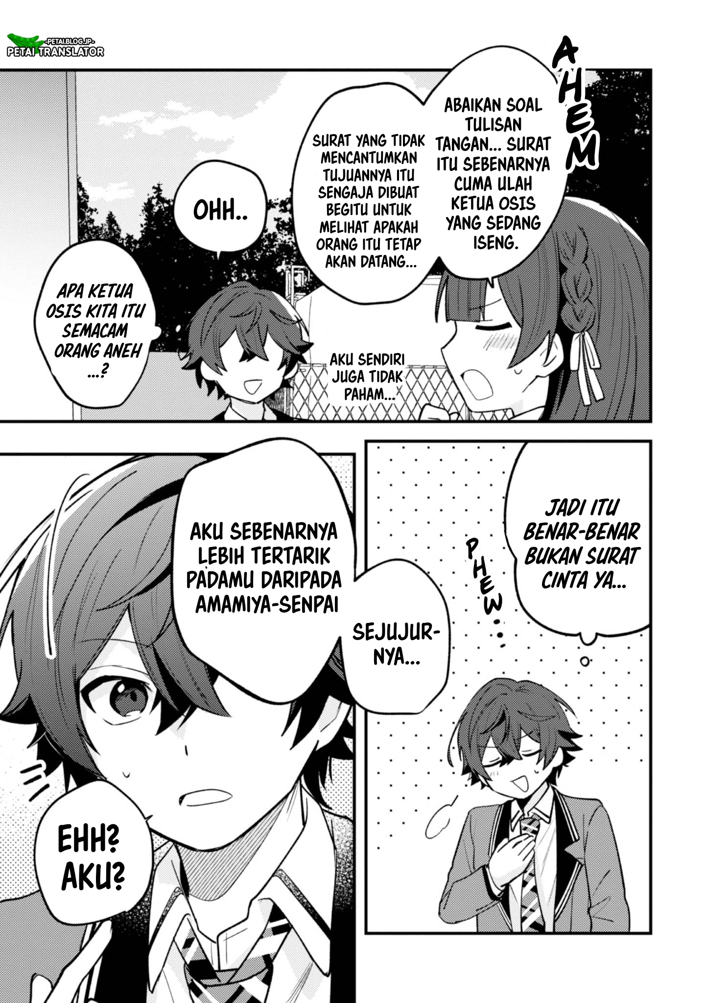 Sekai de Ichiban "Kawaii" Amamiya-san, Nibanme wa Ore. The Comic Chapter 15 - halaman 7
