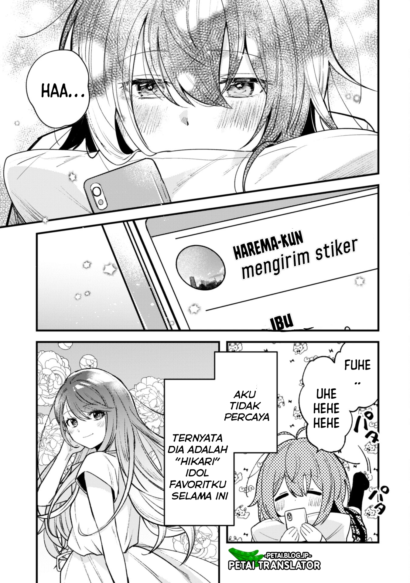 Sekai de Ichiban "Kawaii" Amamiya-san, Nibanme wa Ore. The Comic Chapter 3.1 - halaman 4
