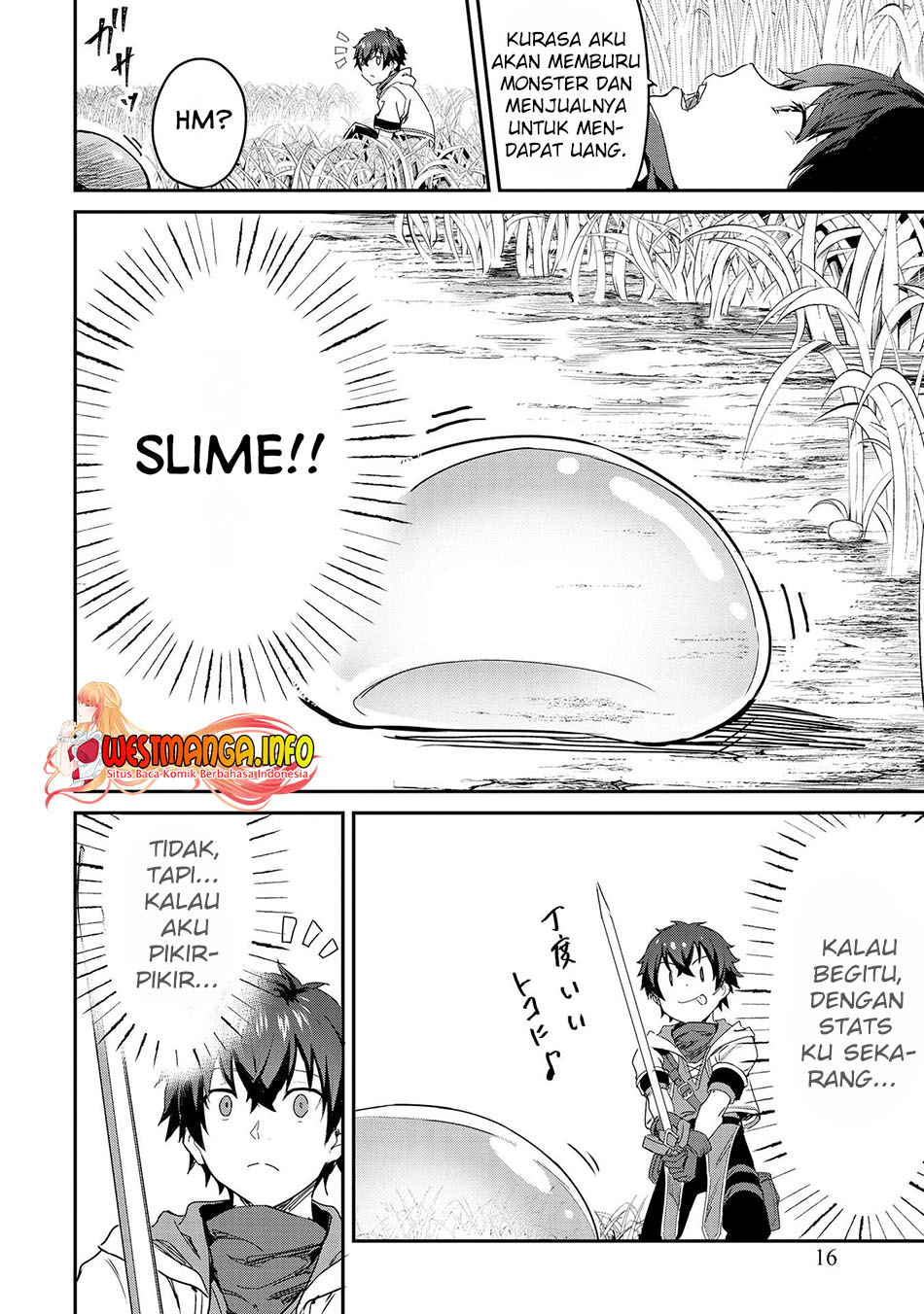 Sekai de Yuiitsu no (Shinken Zukai) na no ni Senryokugai to Yobareta Ore, Kakusei Shita (Shinken) to Saikyou ni Naru Chapter 1 - halaman 3