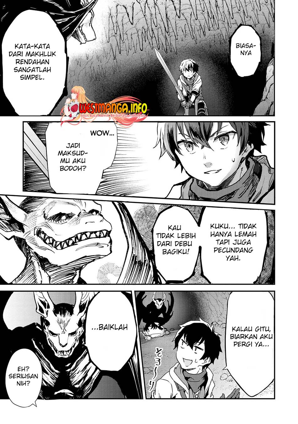 Sekai de Yuiitsu no (Shinken Zukai) na no ni Senryokugai to Yobareta Ore, Kakusei Shita (Shinken) to Saikyou ni Naru Chapter 3 - halaman 9