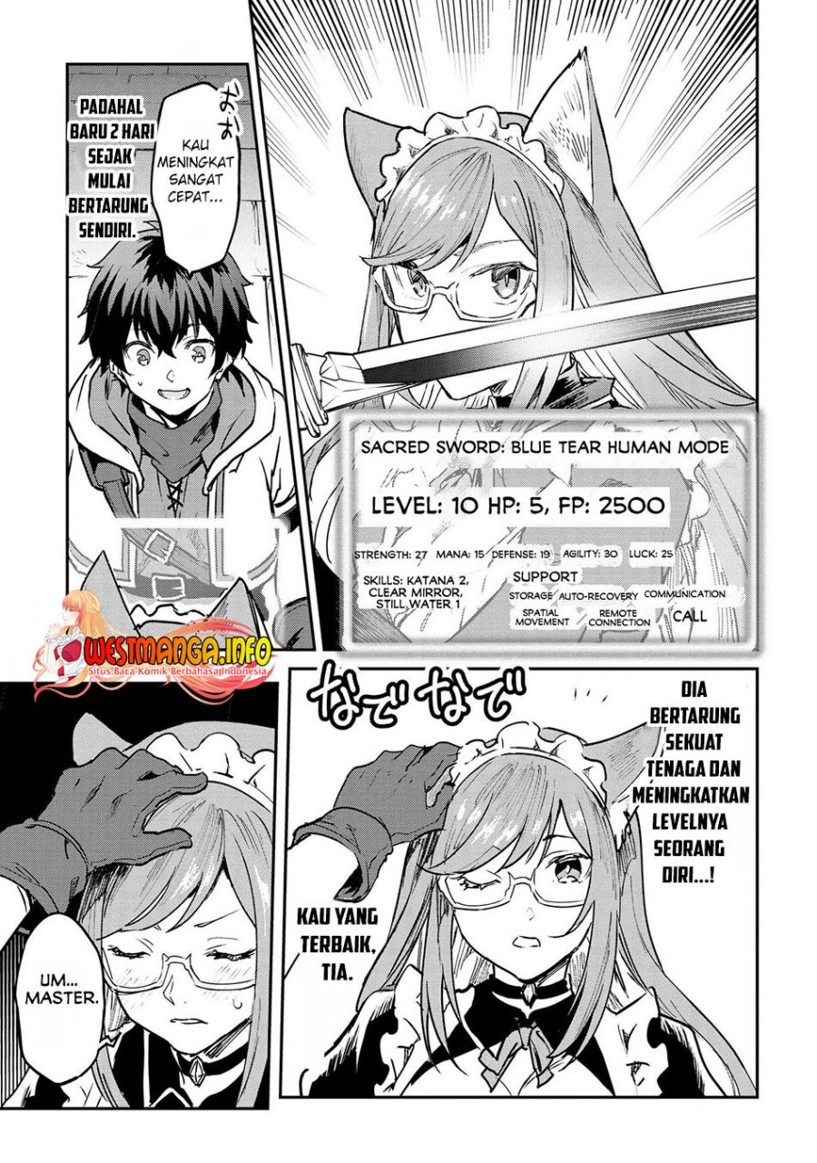 Sekai de Yuiitsu no (Shinken Zukai) na no ni Senryokugai to Yobareta Ore, Kakusei Shita (Shinken) to Saikyou ni Naru Chapter 6 - halaman 24