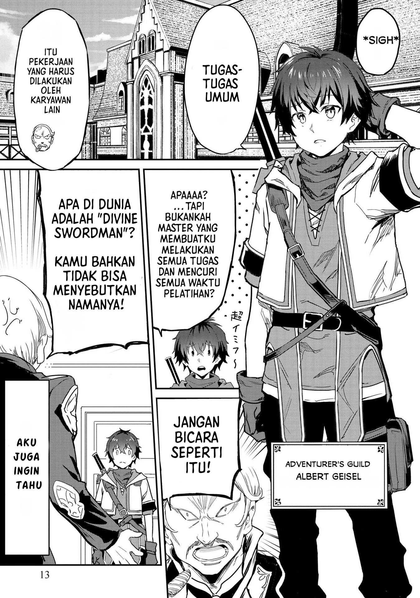 Sekai de Yuiitsu no "Shinkentsukai" nanoni Senryokugai to Yobareta Ore, Kakusei shita "Shinken" to Saikyou ni Naru Chapter 1 - halaman 11