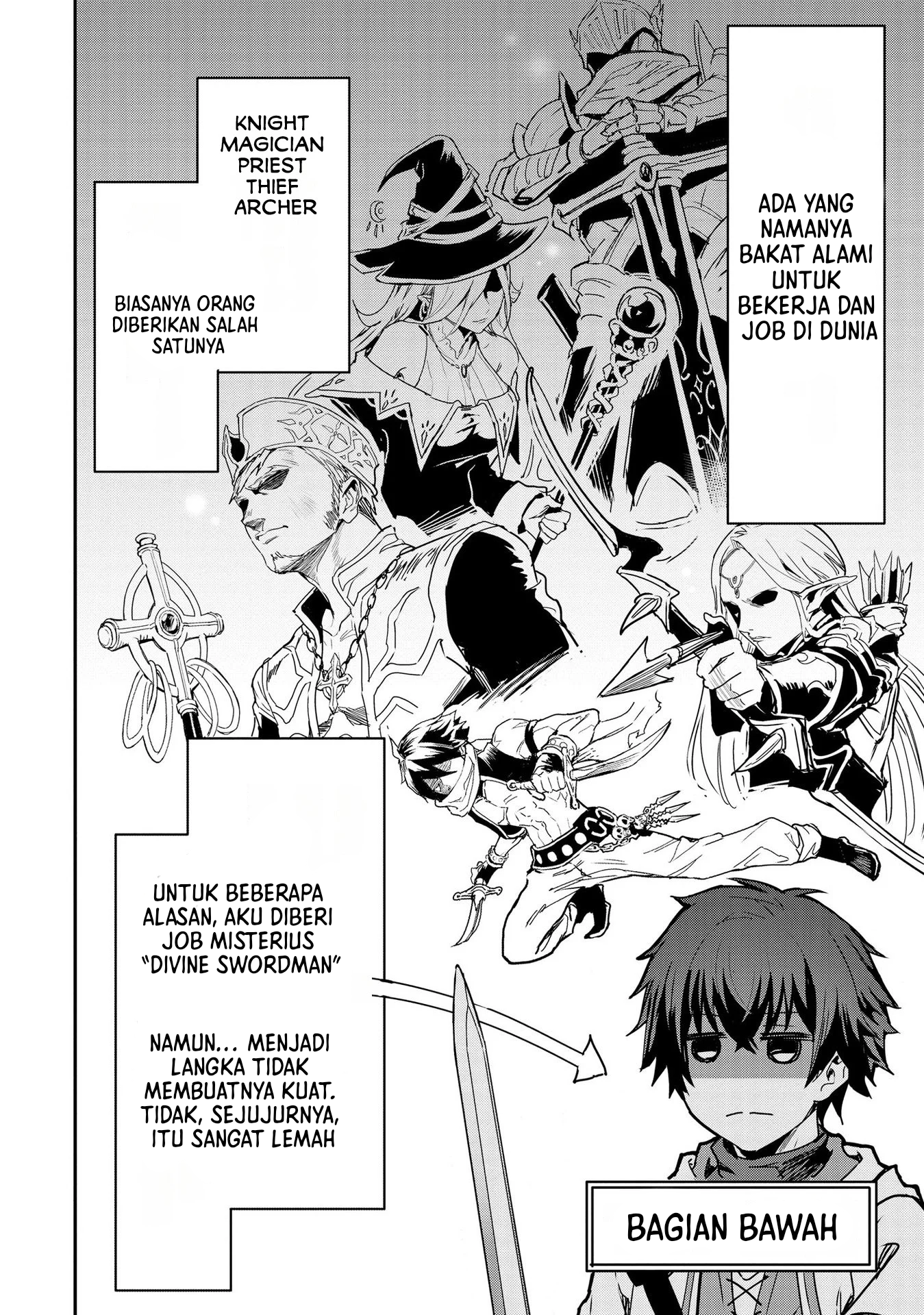 Sekai de Yuiitsu no "Shinkentsukai" nanoni Senryokugai to Yobareta Ore, Kakusei shita "Shinken" to Saikyou ni Naru Chapter 1 - halaman 12