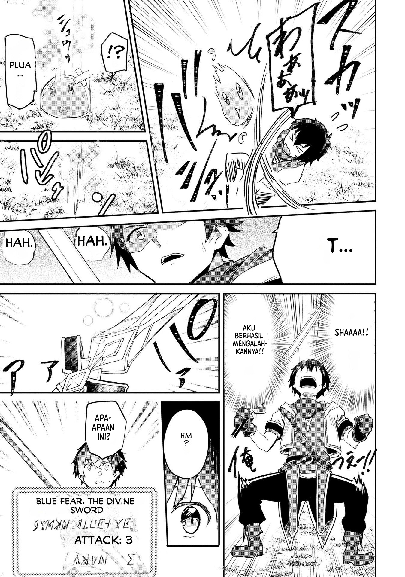 Sekai de Yuiitsu no "Shinkentsukai" nanoni Senryokugai to Yobareta Ore, Kakusei shita "Shinken" to Saikyou ni Naru Chapter 1 - halaman 17