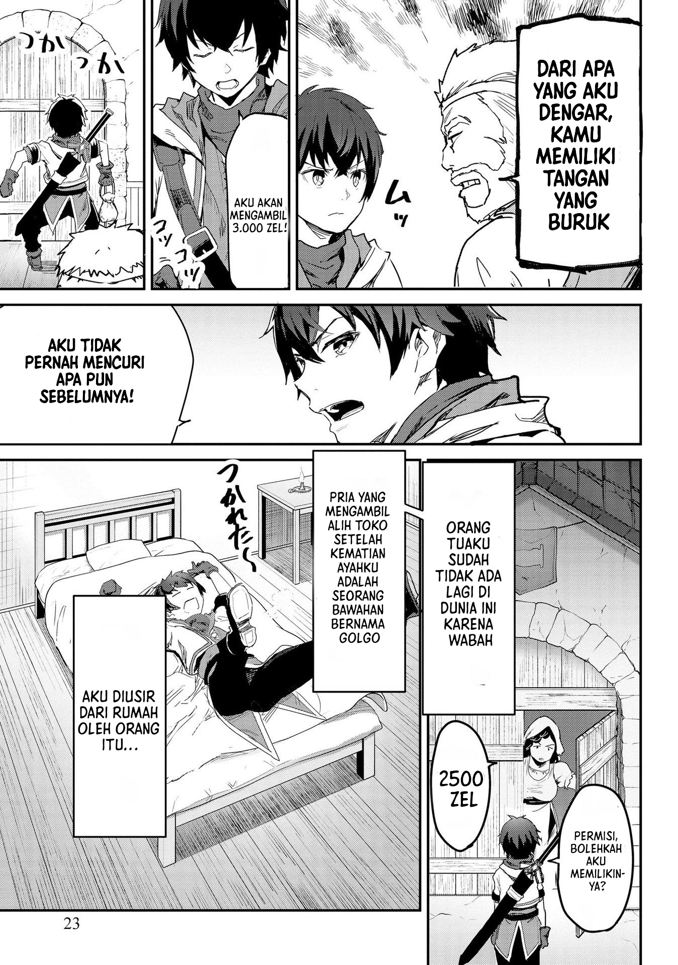 Sekai de Yuiitsu no "Shinkentsukai" nanoni Senryokugai to Yobareta Ore, Kakusei shita "Shinken" to Saikyou ni Naru Chapter 1 - halaman 21