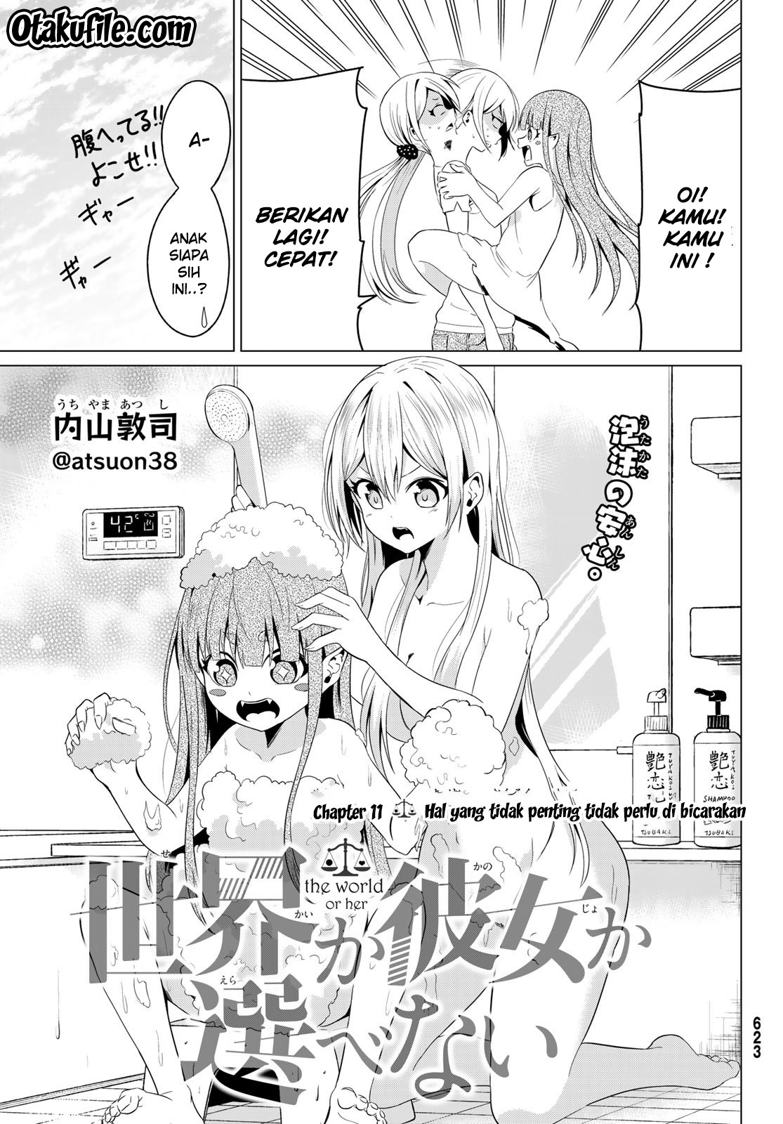 Sekai ka Kanojo ka Erabenai Chapter 11 - halaman 3