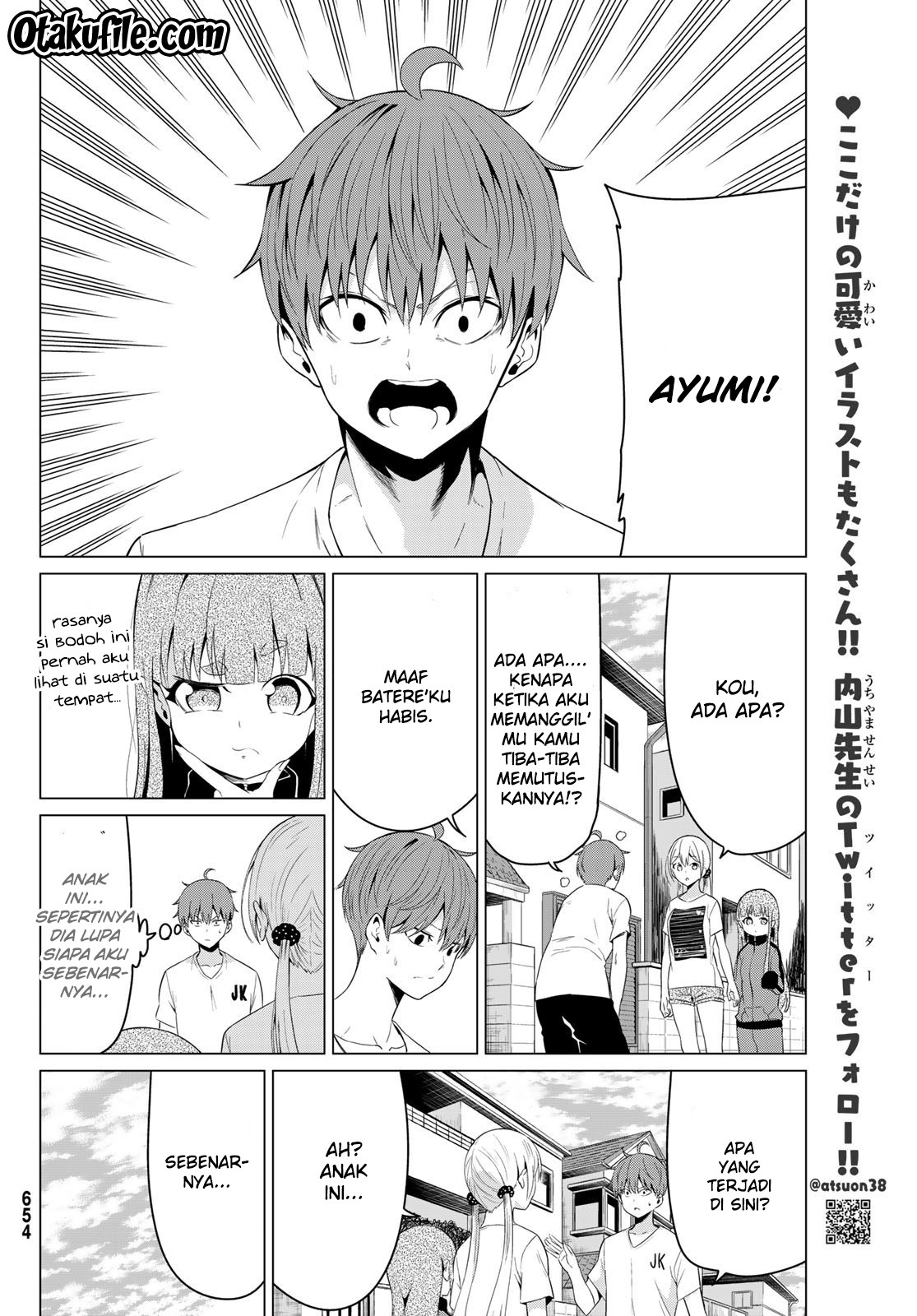 Sekai ka Kanojo ka Erabenai Chapter 11 - halaman 34