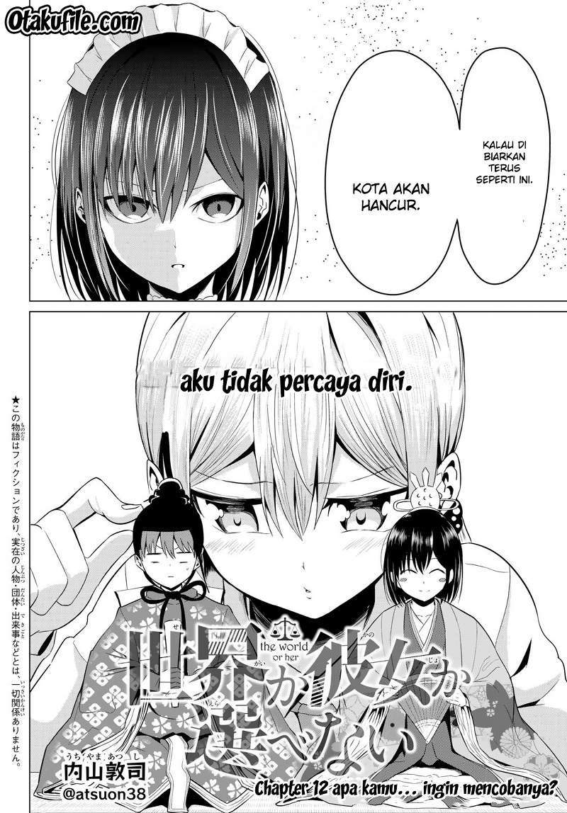 Sekai ka Kanojo ka Erabenai Chapter 12 - halaman 3