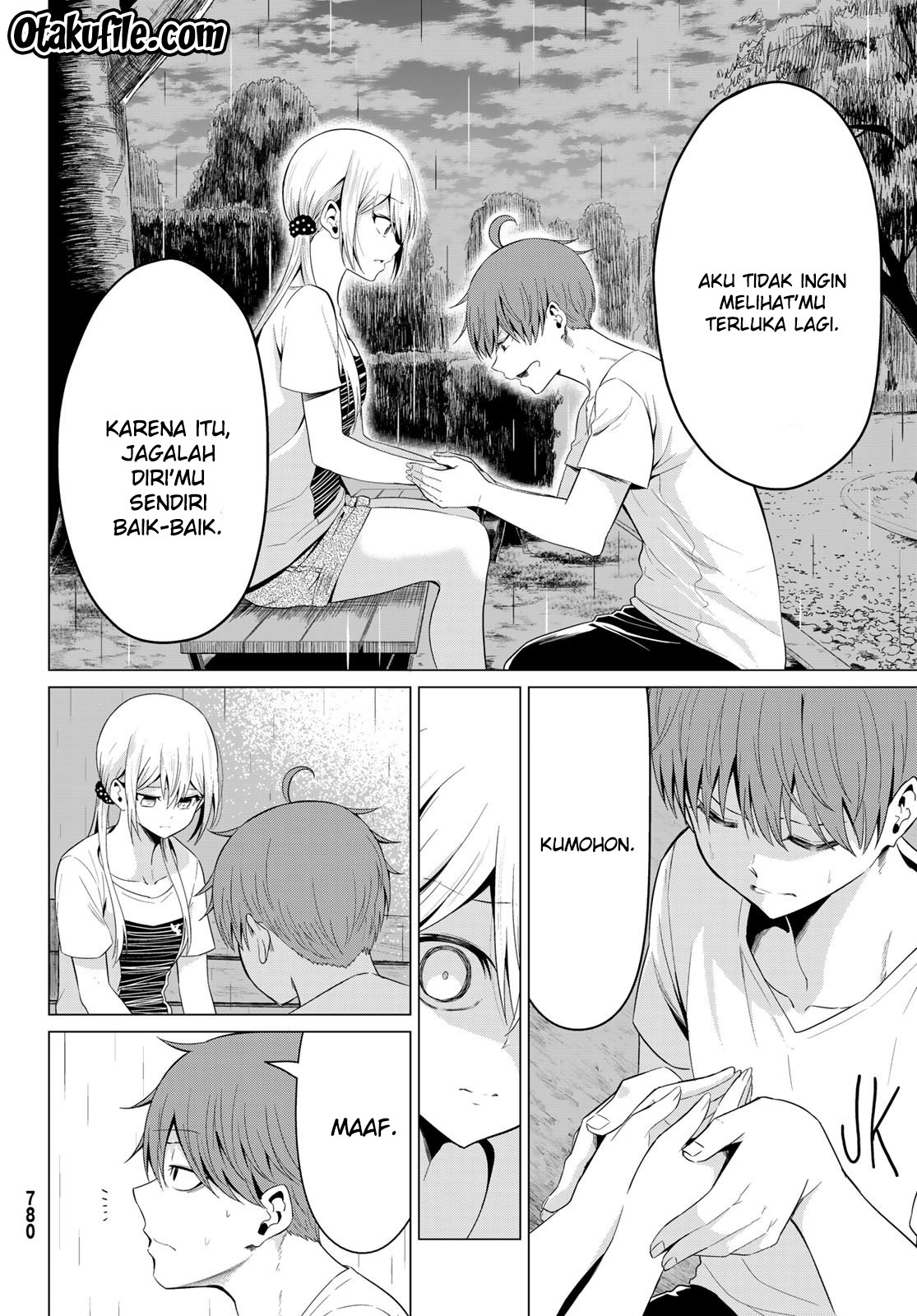 Sekai ka Kanojo ka Erabenai Chapter 13 - halaman 13