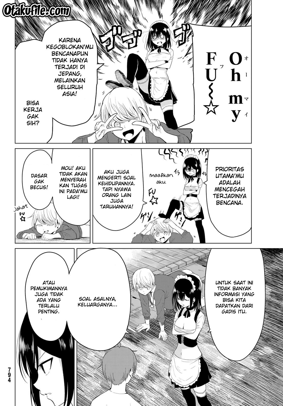 Sekai ka Kanojo ka Erabenai Chapter 13 - halaman 27