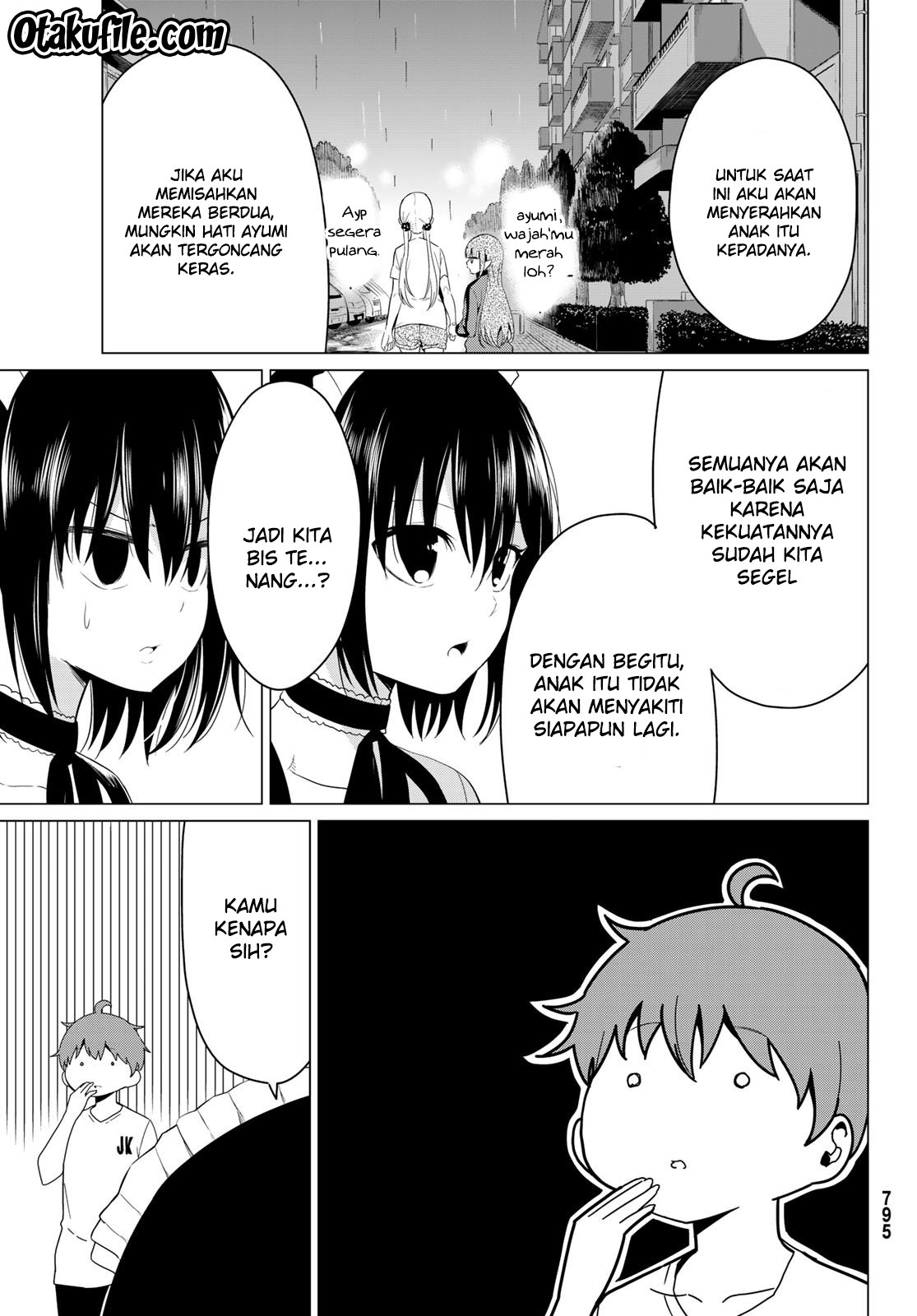 Sekai ka Kanojo ka Erabenai Chapter 13 - halaman 28