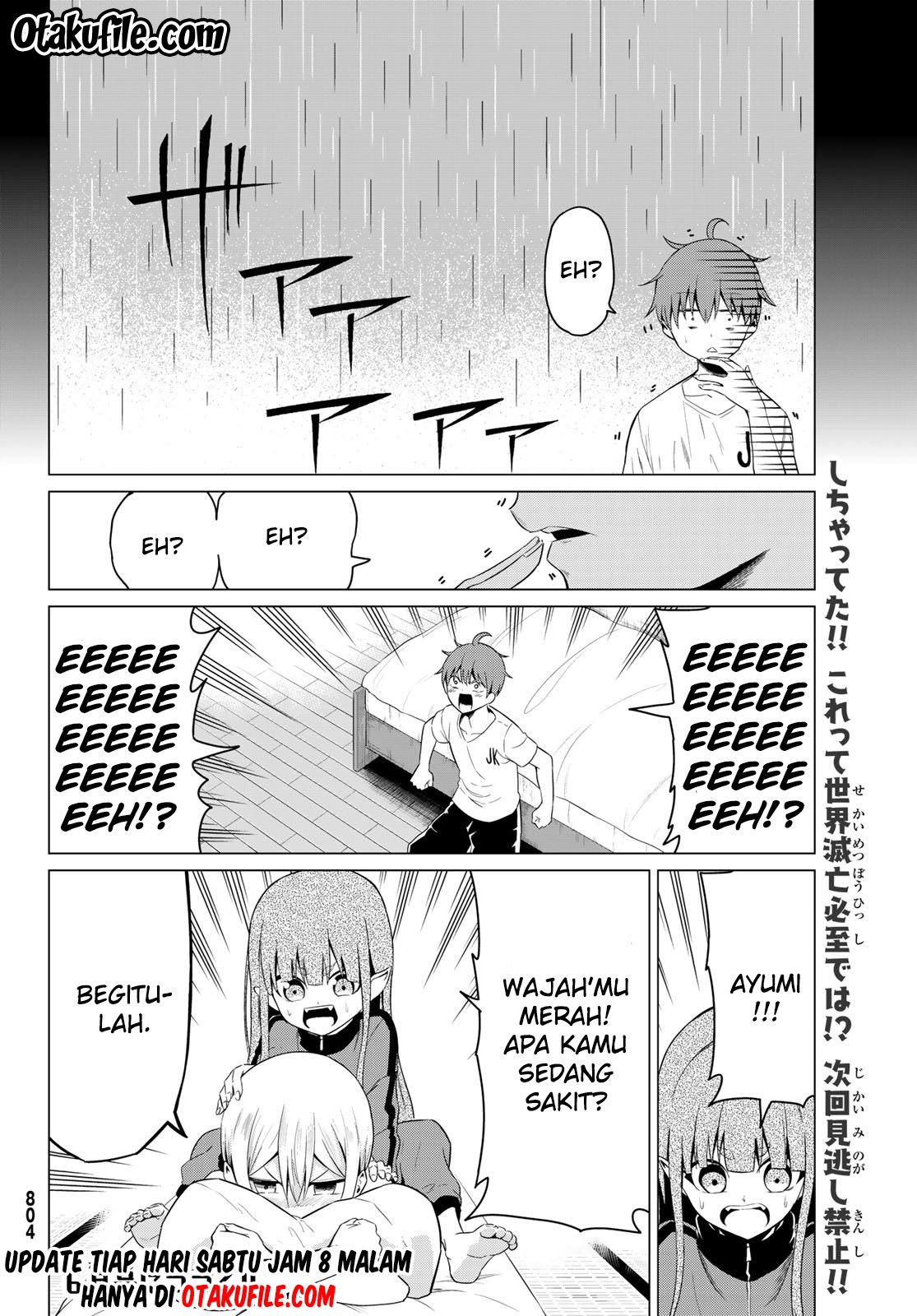 Sekai ka Kanojo ka Erabenai Chapter 13 - halaman 37