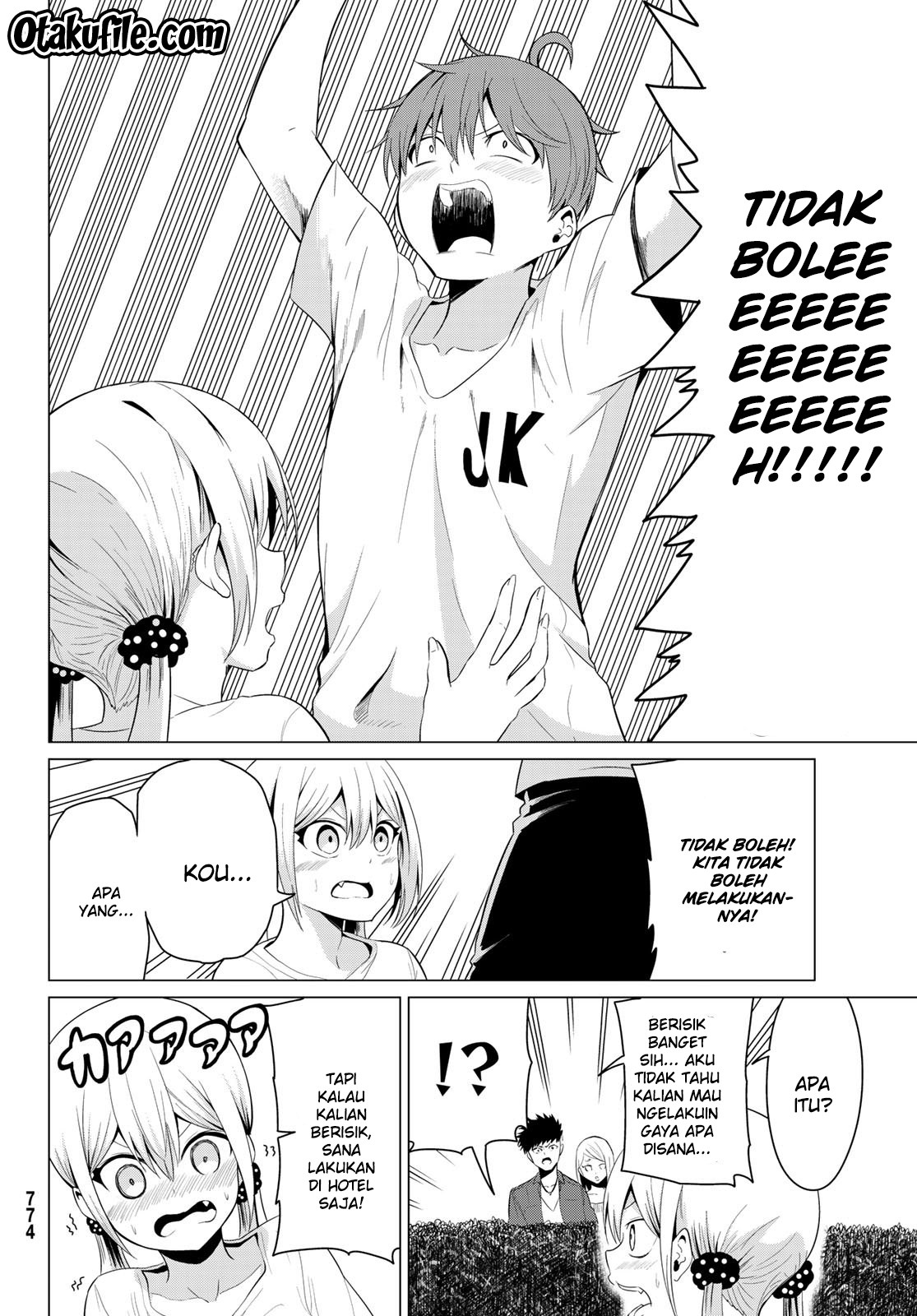 Sekai ka Kanojo ka Erabenai Chapter 13 - halaman 7