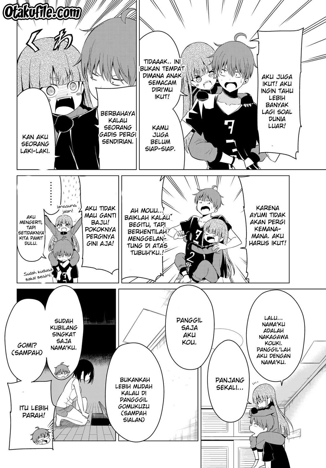 Sekai ka Kanojo ka Erabenai Chapter 14 - halaman 11