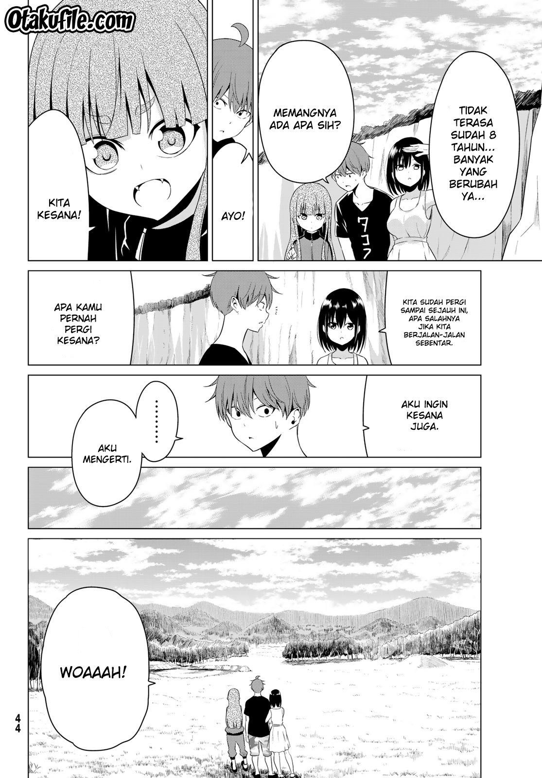 Sekai ka Kanojo ka Erabenai Chapter 14 - halaman 19