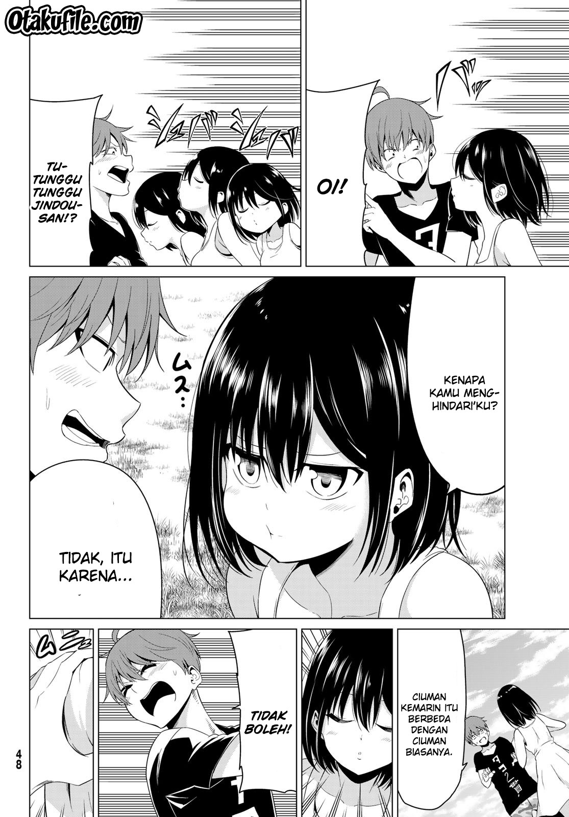 Sekai ka Kanojo ka Erabenai Chapter 14 - halaman 23