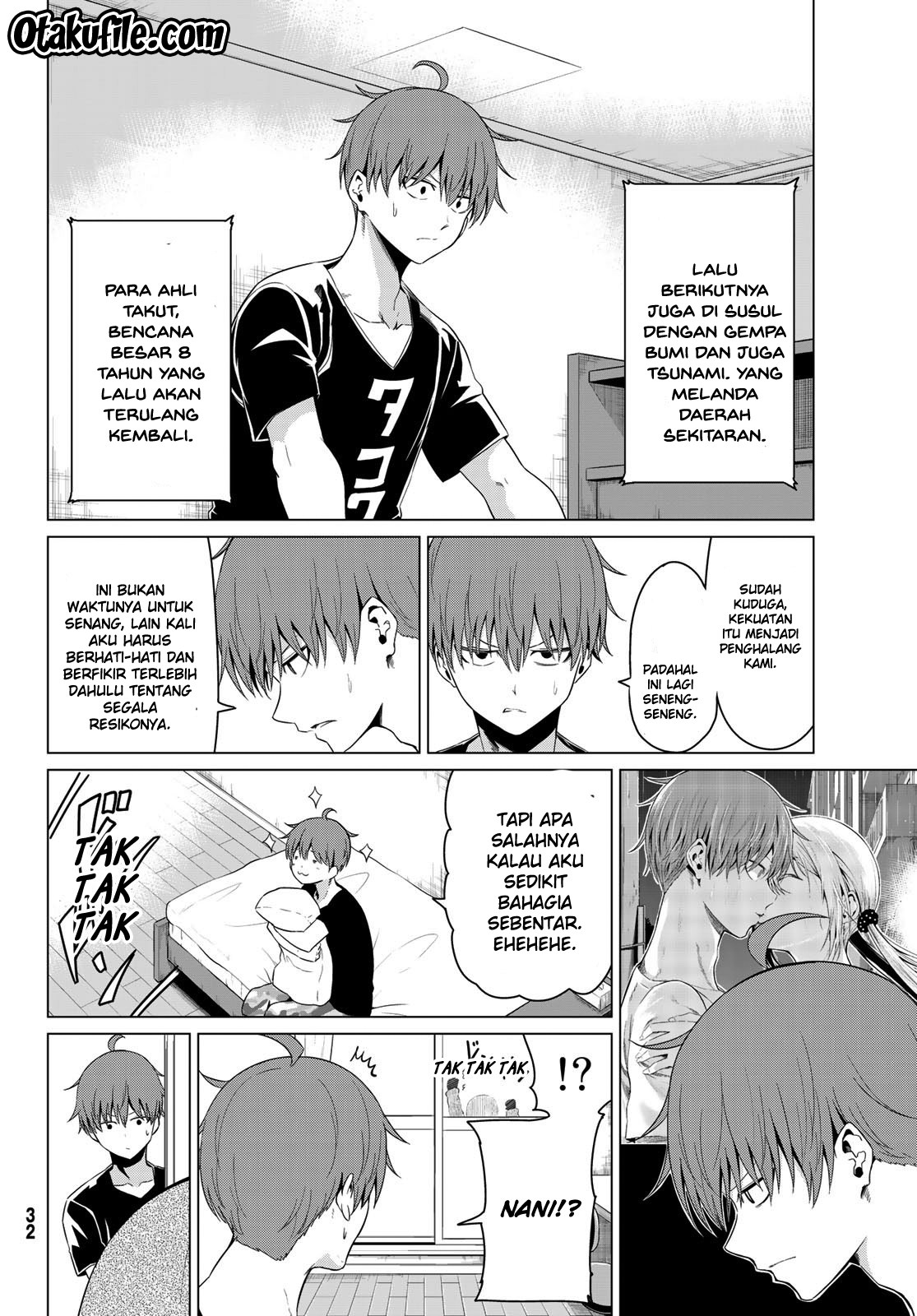 Sekai ka Kanojo ka Erabenai Chapter 14 - halaman 7