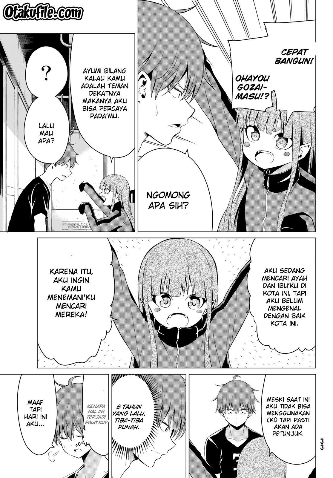 Sekai ka Kanojo ka Erabenai Chapter 14 - halaman 8