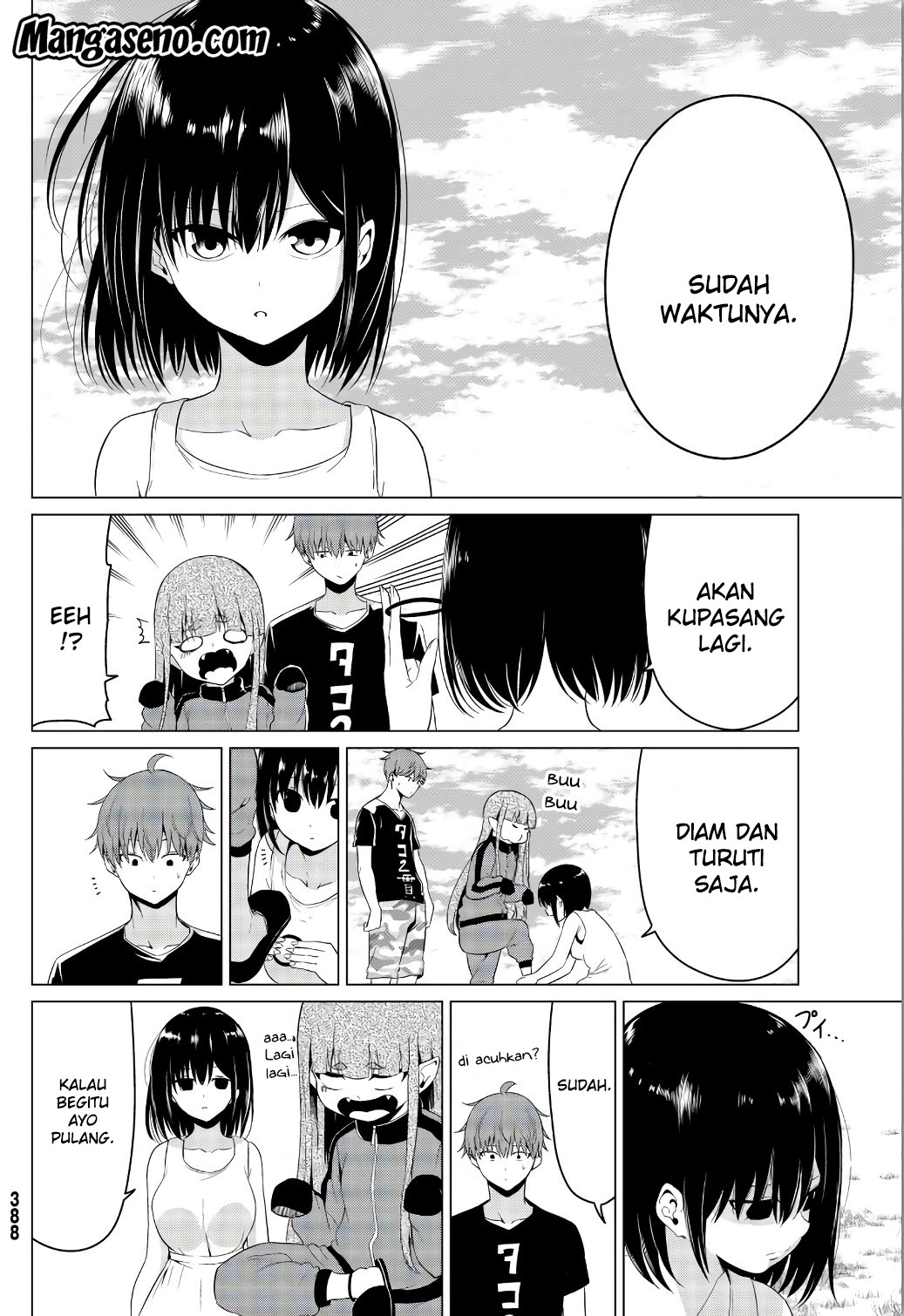 Sekai ka Kanojo ka Erabenai Chapter 15 - halaman 19