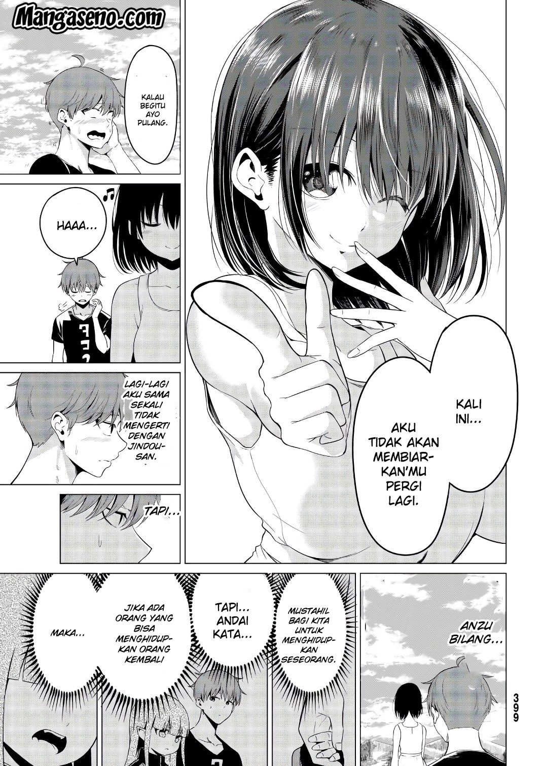 Sekai ka Kanojo ka Erabenai Chapter 15 - halaman 30