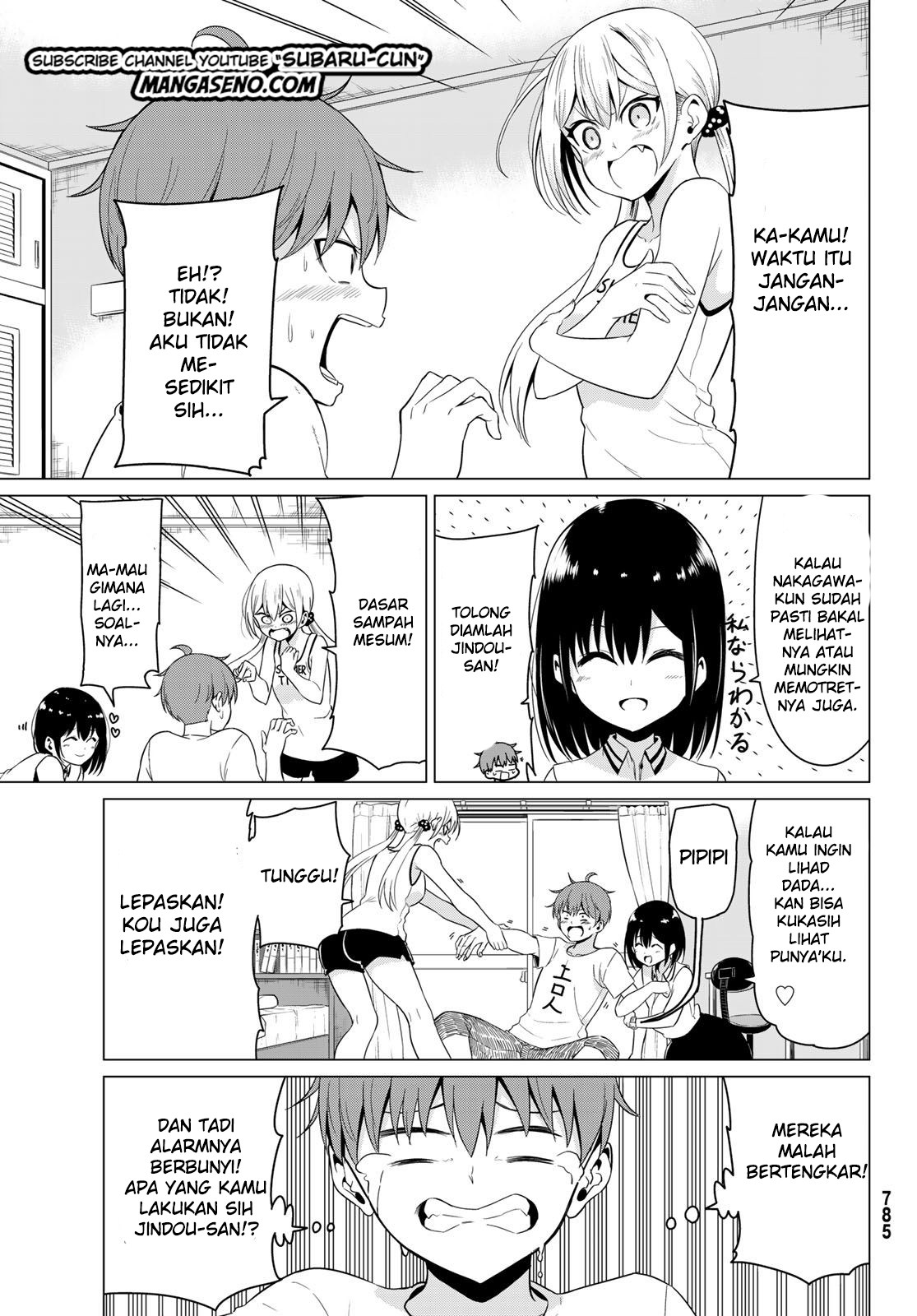 Sekai ka Kanojo ka Erabenai Chapter 16 - halaman 19