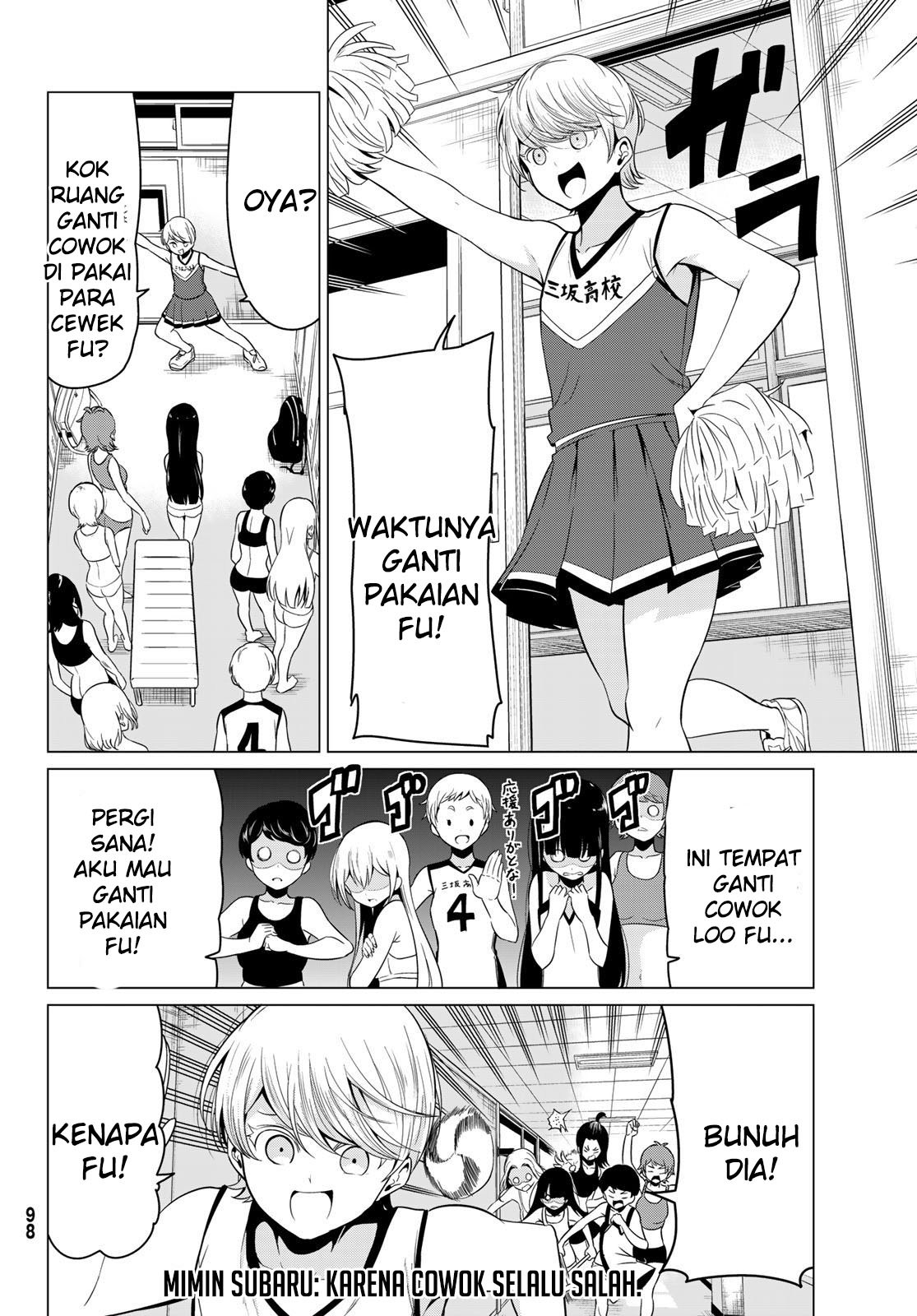 Sekai ka Kanojo ka Erabenai Chapter 17 - halaman 14