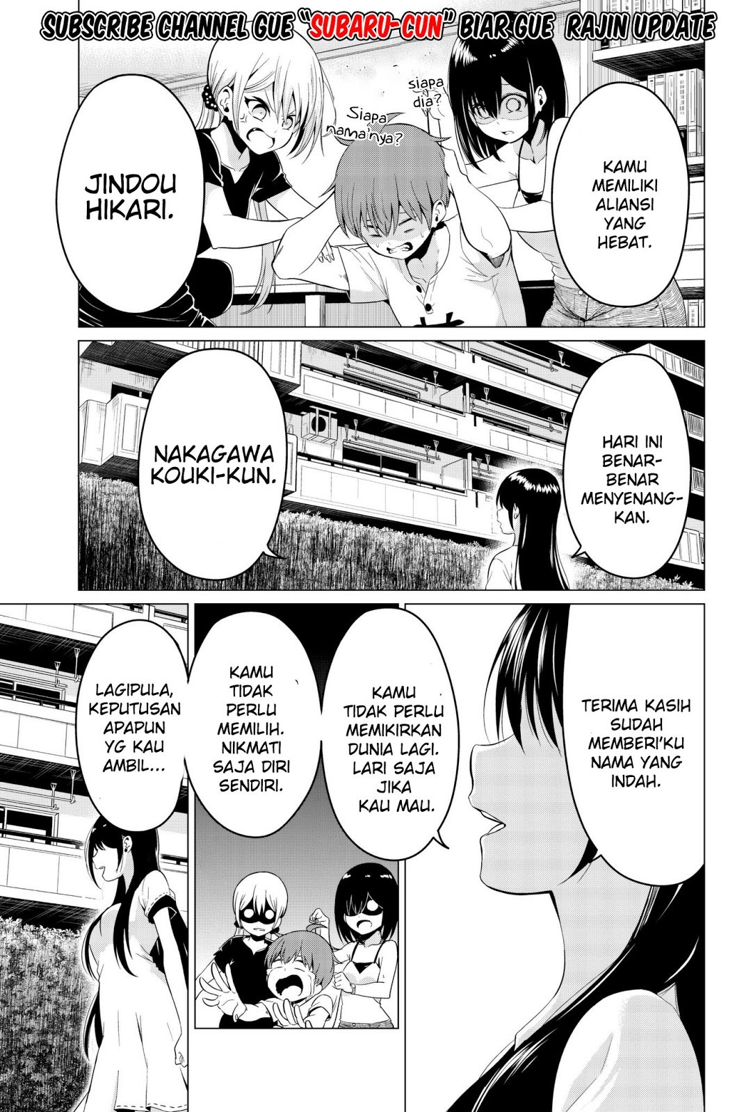 Sekai ka Kanojo ka Erabenai Chapter 18.5 - halaman 21