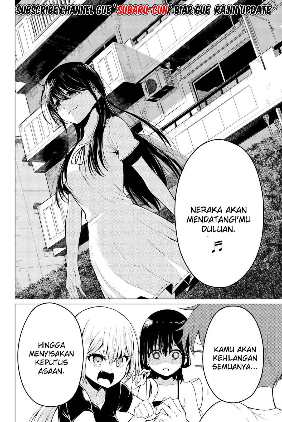 Sekai ka Kanojo ka Erabenai Chapter 18.5 - halaman 22