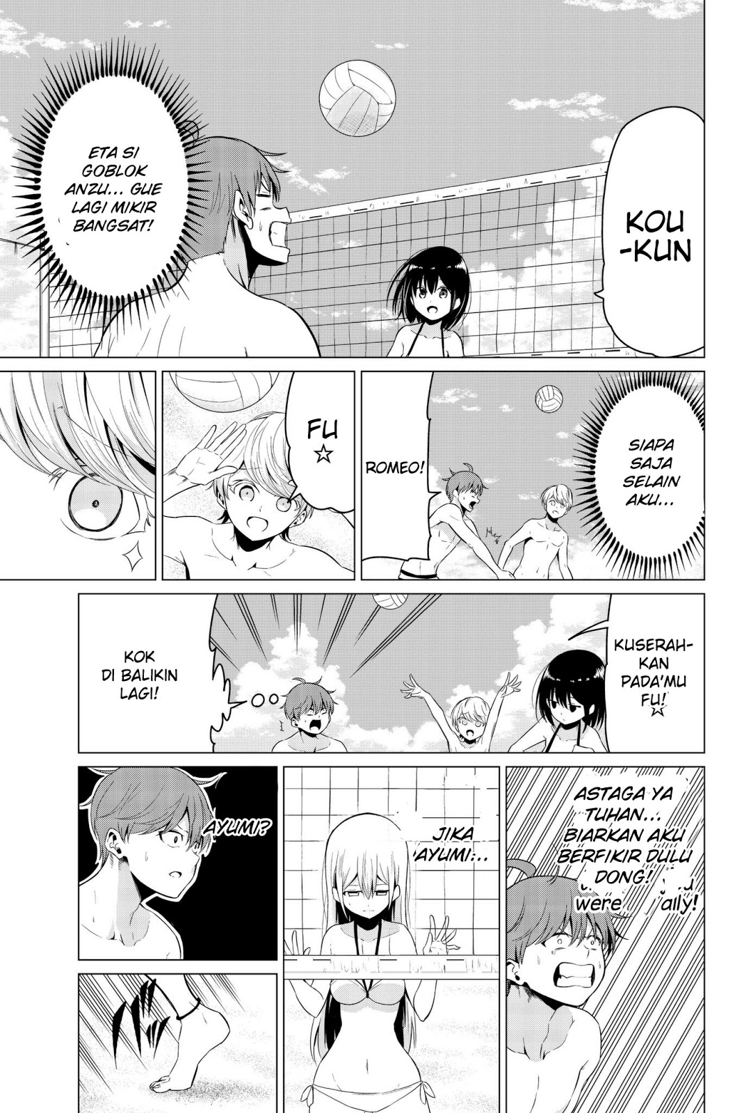 Sekai ka Kanojo ka Erabenai Chapter 19 - halaman 23