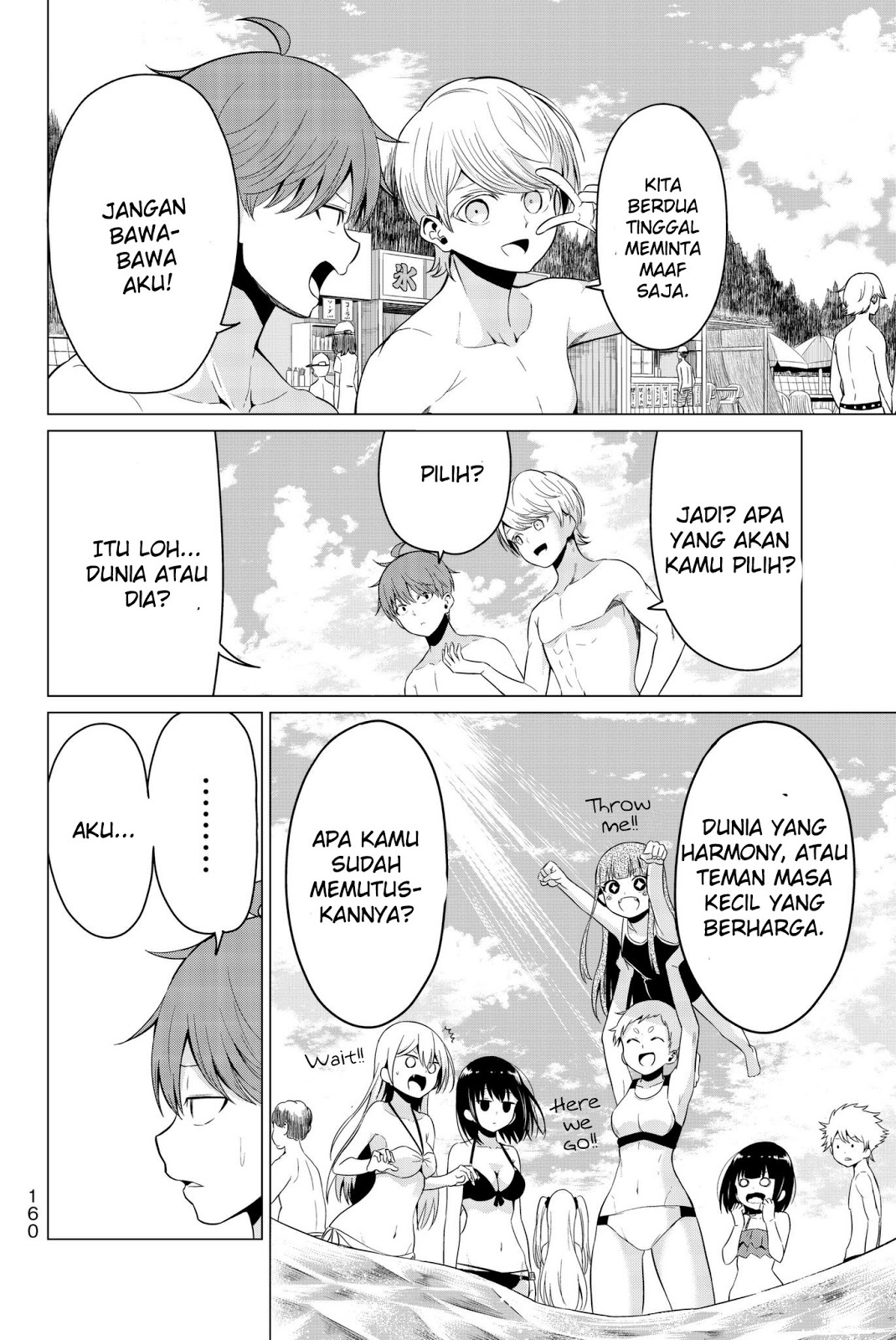Sekai ka Kanojo ka Erabenai Chapter 19 - halaman 8