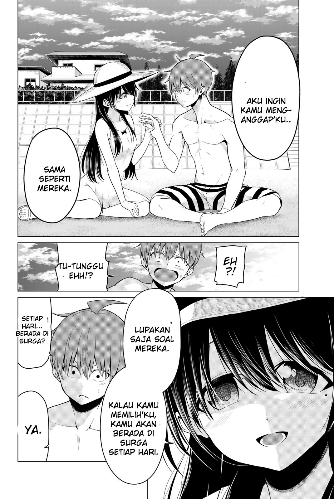 Sekai ka Kanojo ka Erabenai Chapter 20 - halaman 14